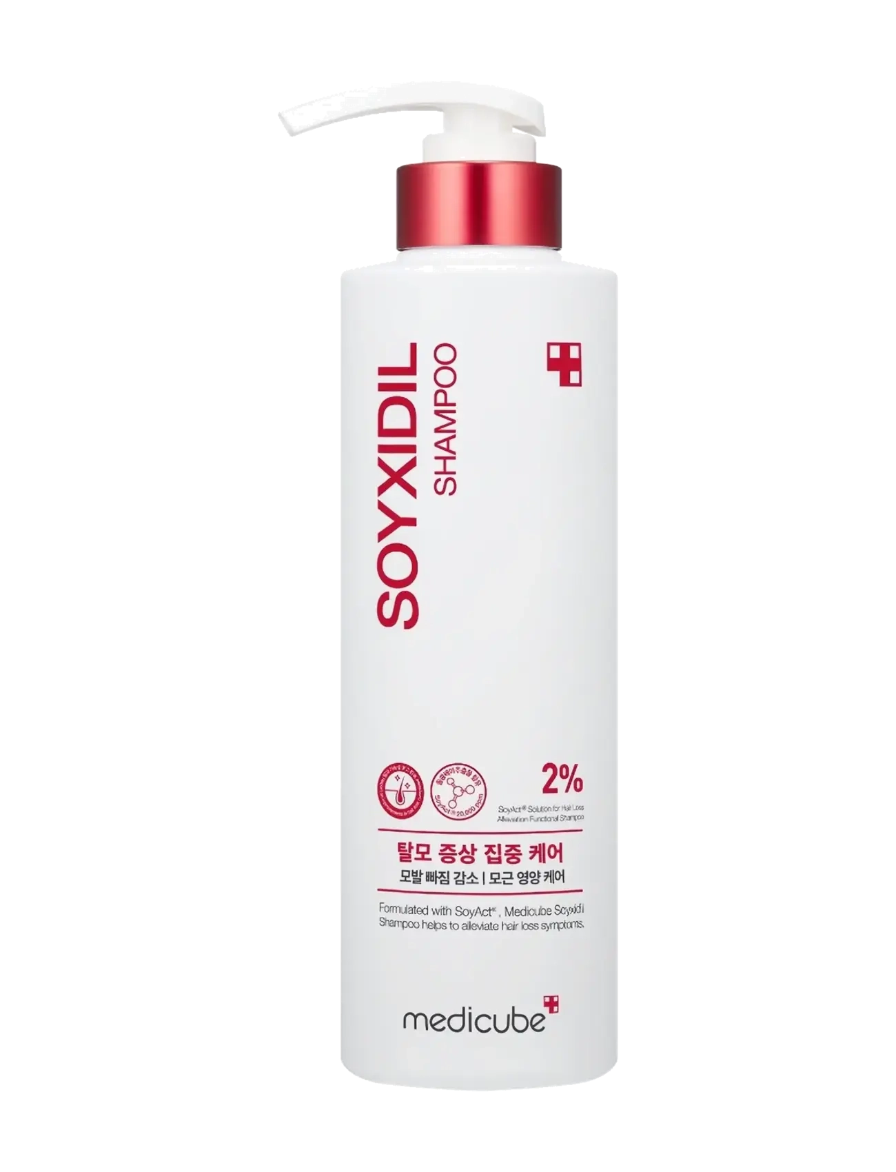 Medicube - Soyxidil Shampoo (450Ml.), Shampoo, Nude, Str: 450 ML