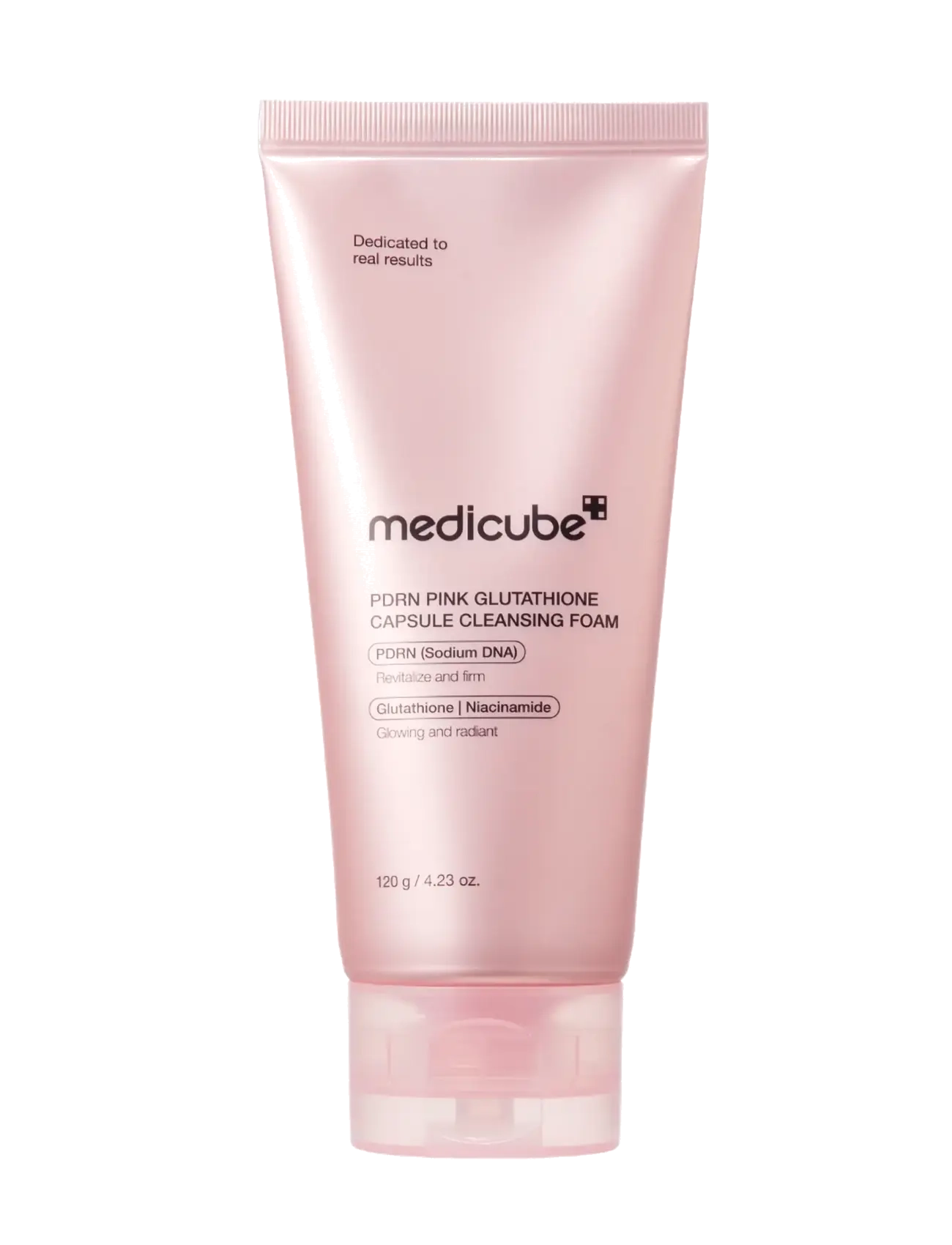 Medicube Medicube - PDRN Pink Glutathione Capsule Cleansing Foam (120g.) - Ansiktsvård - CLEAR / undefined