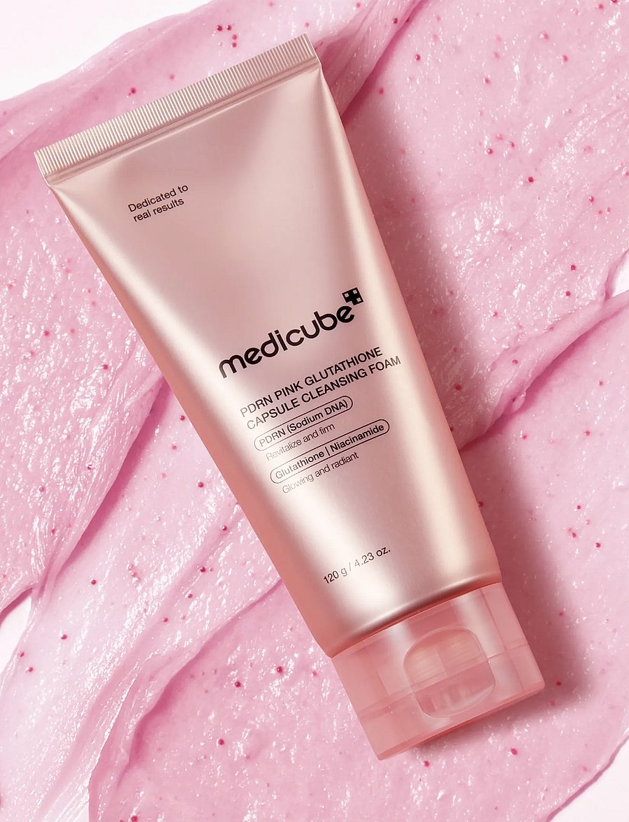 Medicube - Medicube - PDRN Pink Glutathione Capsule Cleansing Foam (120g.) - clear - 0