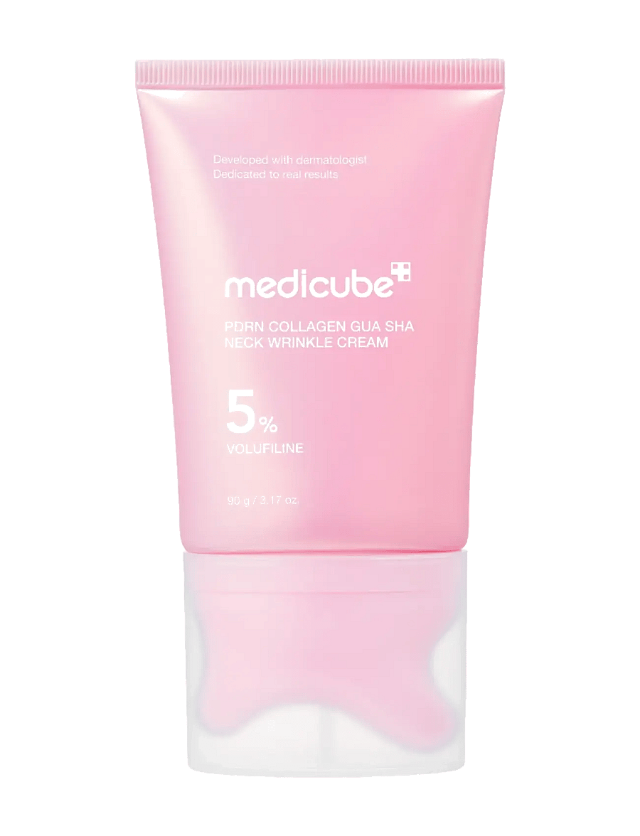 Medicube - Medicube - PDRN Collagen Gua Sha Neck Wrinkle Cream (90g.) - clear - 1