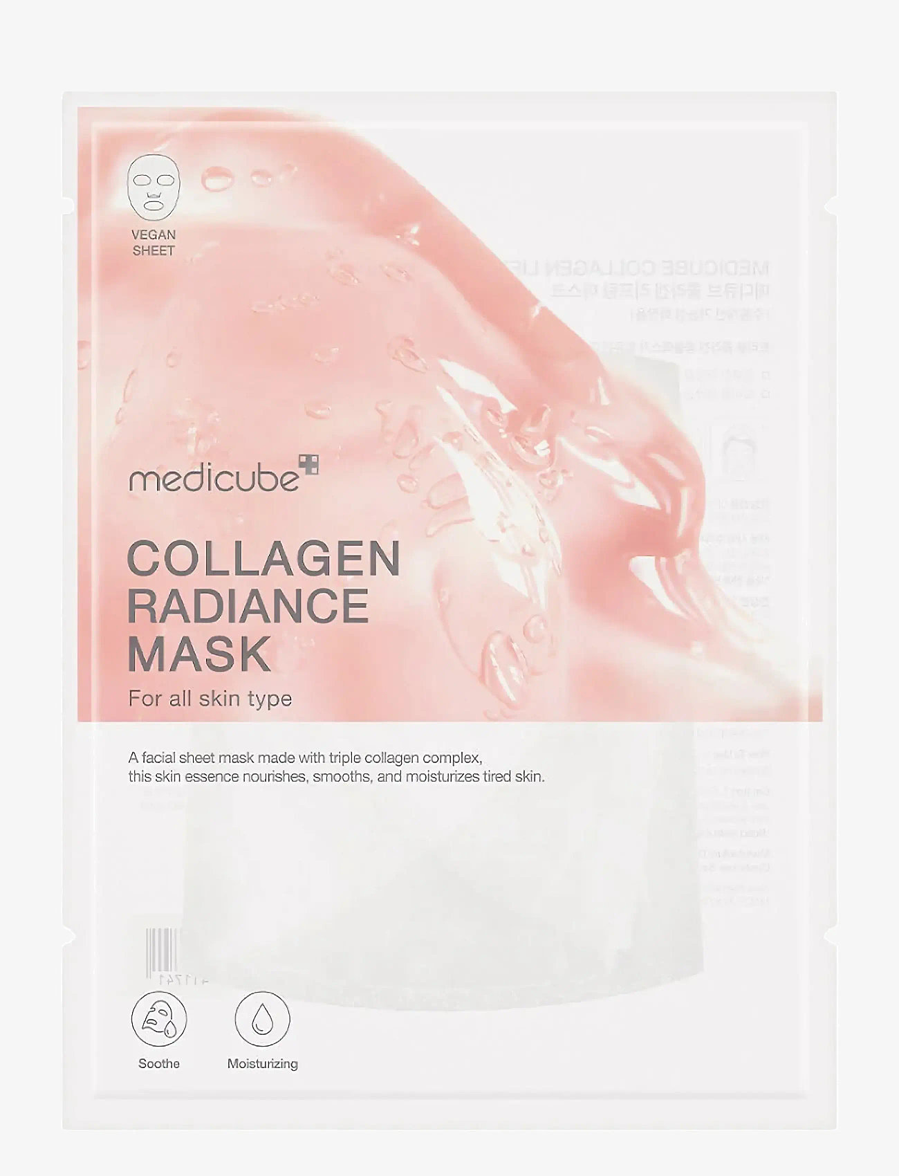 Medicube - Collagen Lifting Mask - sheet masks - clear - 0