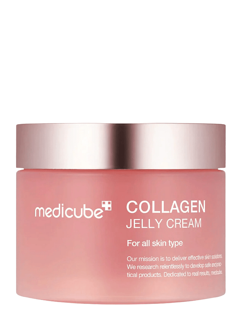 Medicube - Collagen Jelly Cream - näopesu - clear - 0