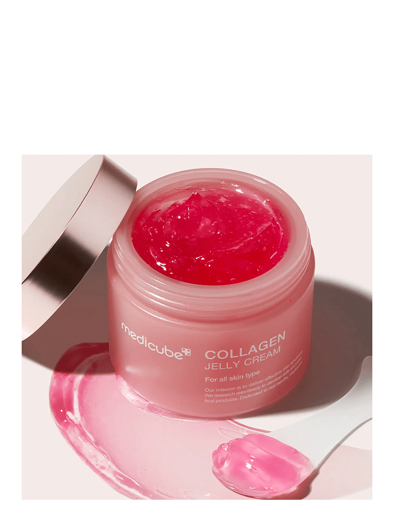 Medicube - Collagen Jelly Cream - näopesu - clear - 1