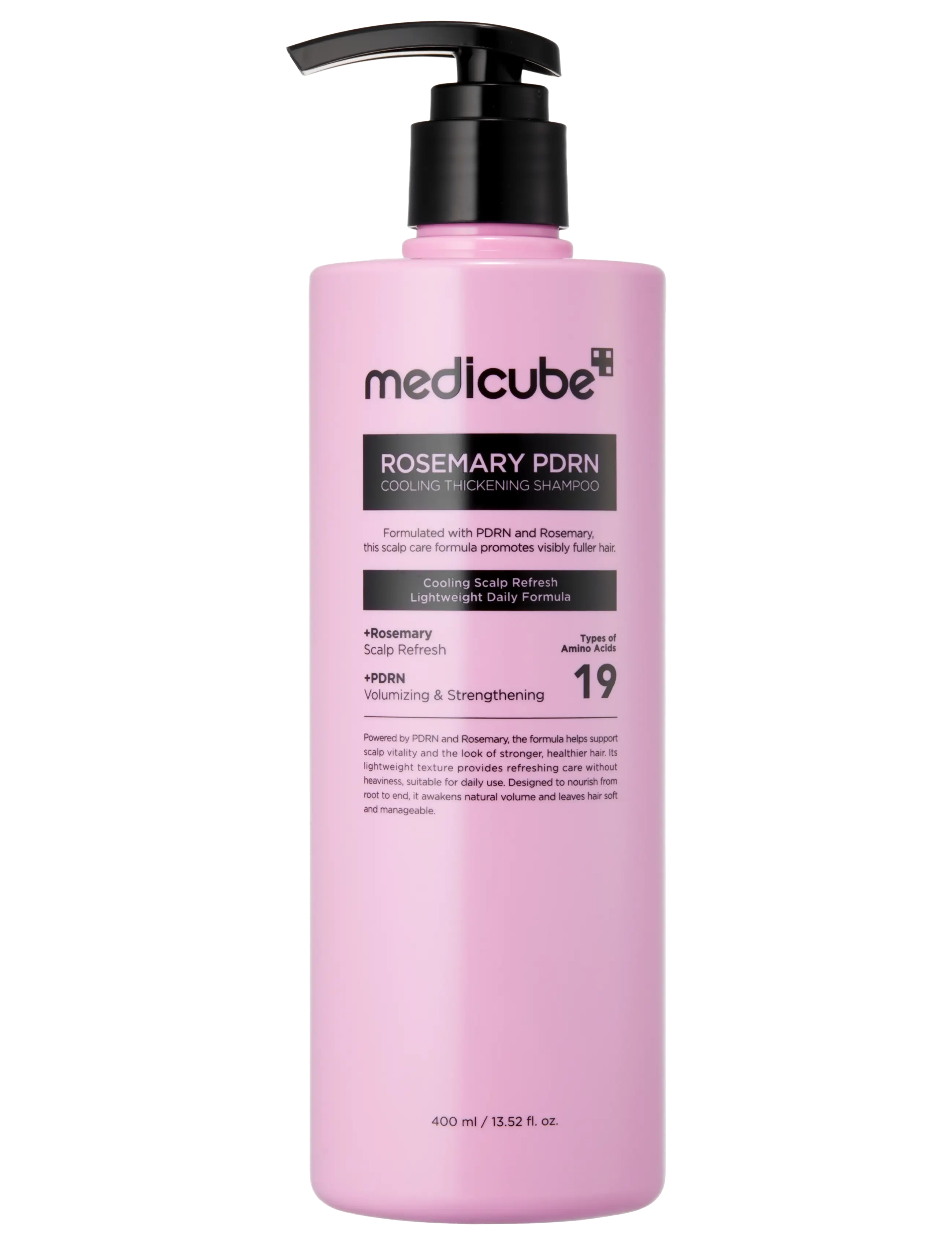 Medicube Medicube - Rosemary Pdrn Cooling Thickening Shampoo (400Ml.) - Nude - 400 ML
