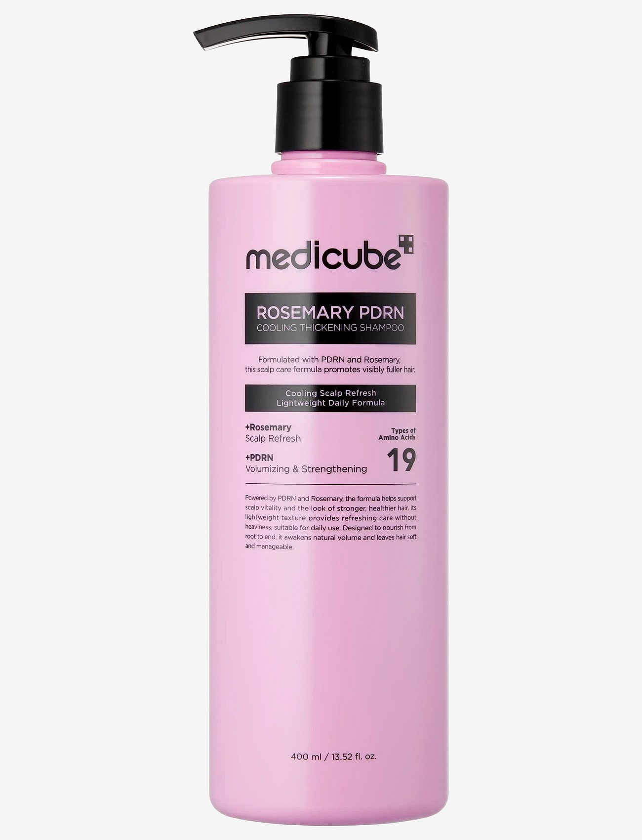 Medicube Medicube - Rosemary Pdrn Cooling Thickening Shampoo (400Ml.) - Nude - 400 ML