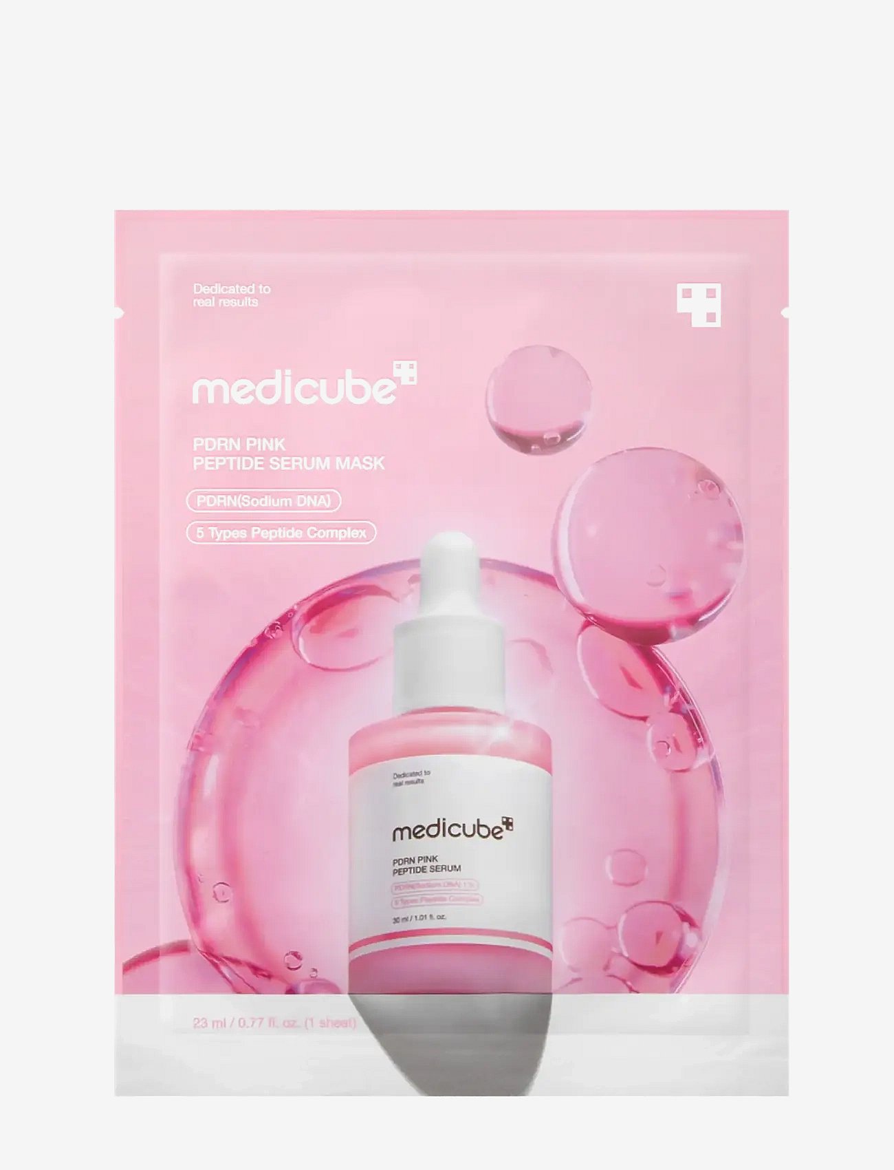 Medicube Medicube - Pdrn Pink Peptide Serum Mask (1Pcs.) - Nude - 1 PCS