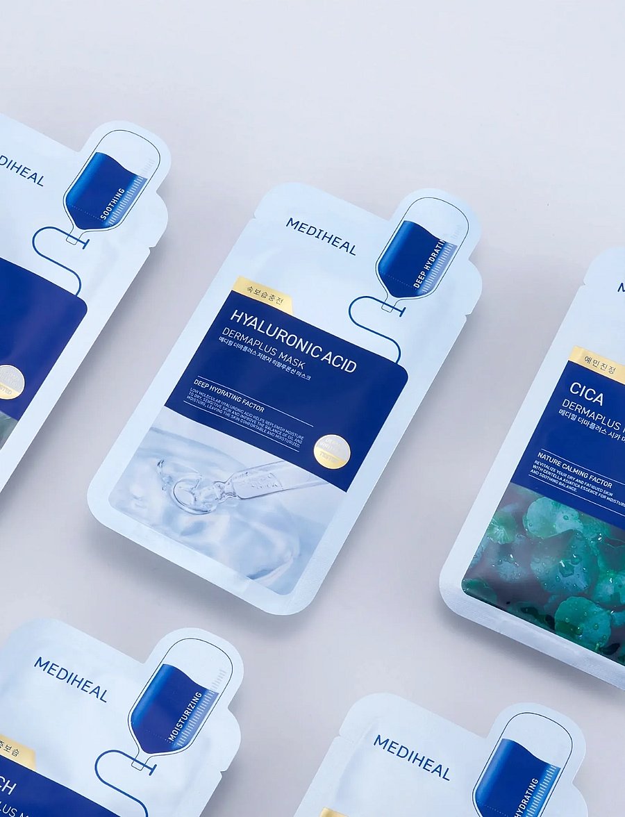 Mediheal - Mediheal - Dermaplus Low Molecular Hyaluronic Acid Mask (1pcs.) - clear - 0