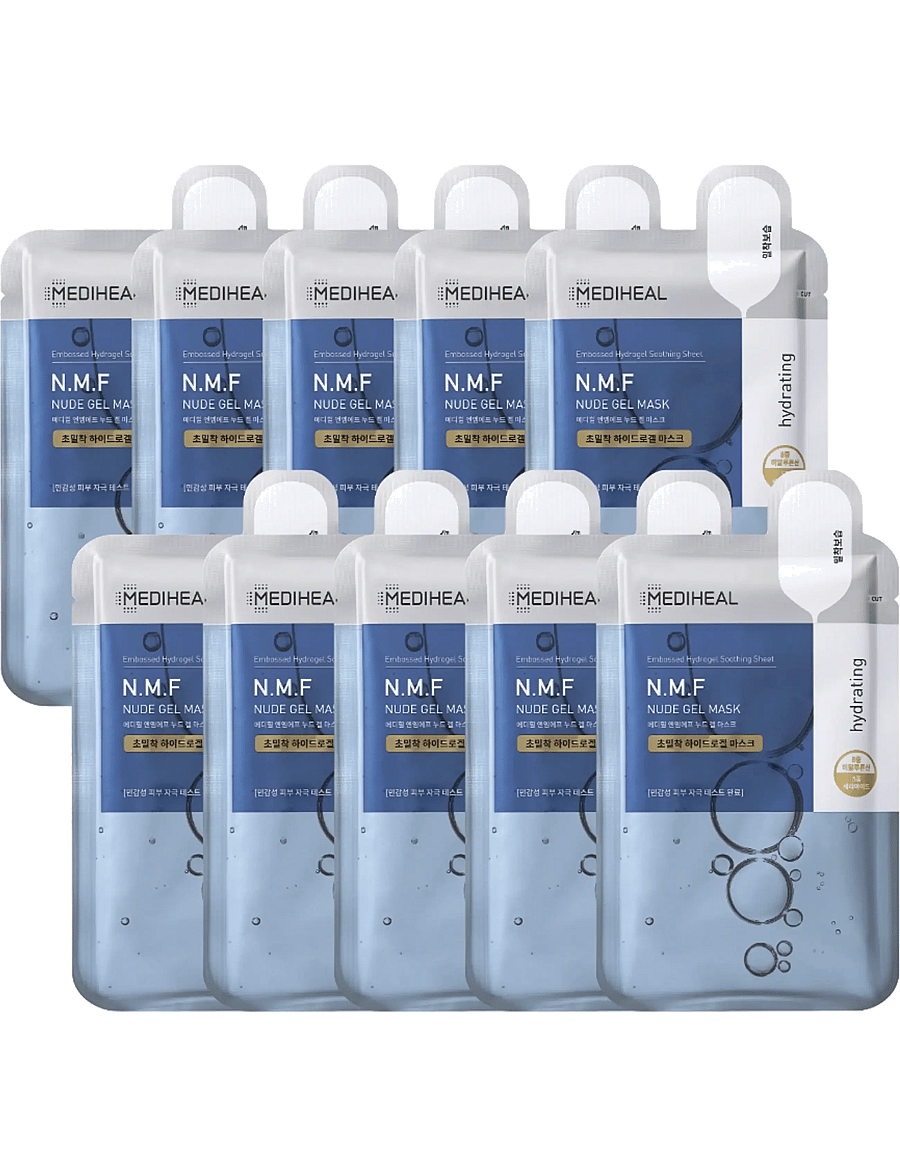 Mediheal - Mediheal - N.M.F Nude Gel Mask (10pcs.) - clear - 1