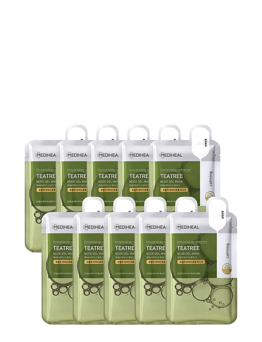 Mediheal - Mediheal - Teatree Nude Gel Mask (10pcs.) - clear - 1
