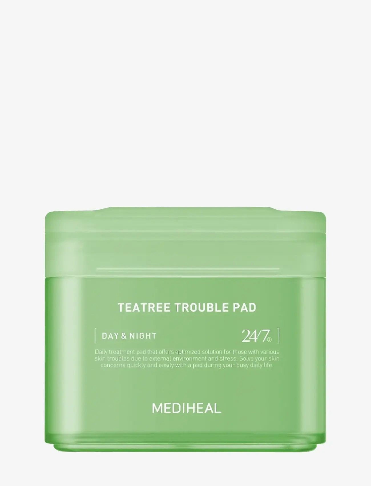 Mediheal - Mediheal - Teatree Trouble Pad (100pcs.) - toner pads - clear - 1