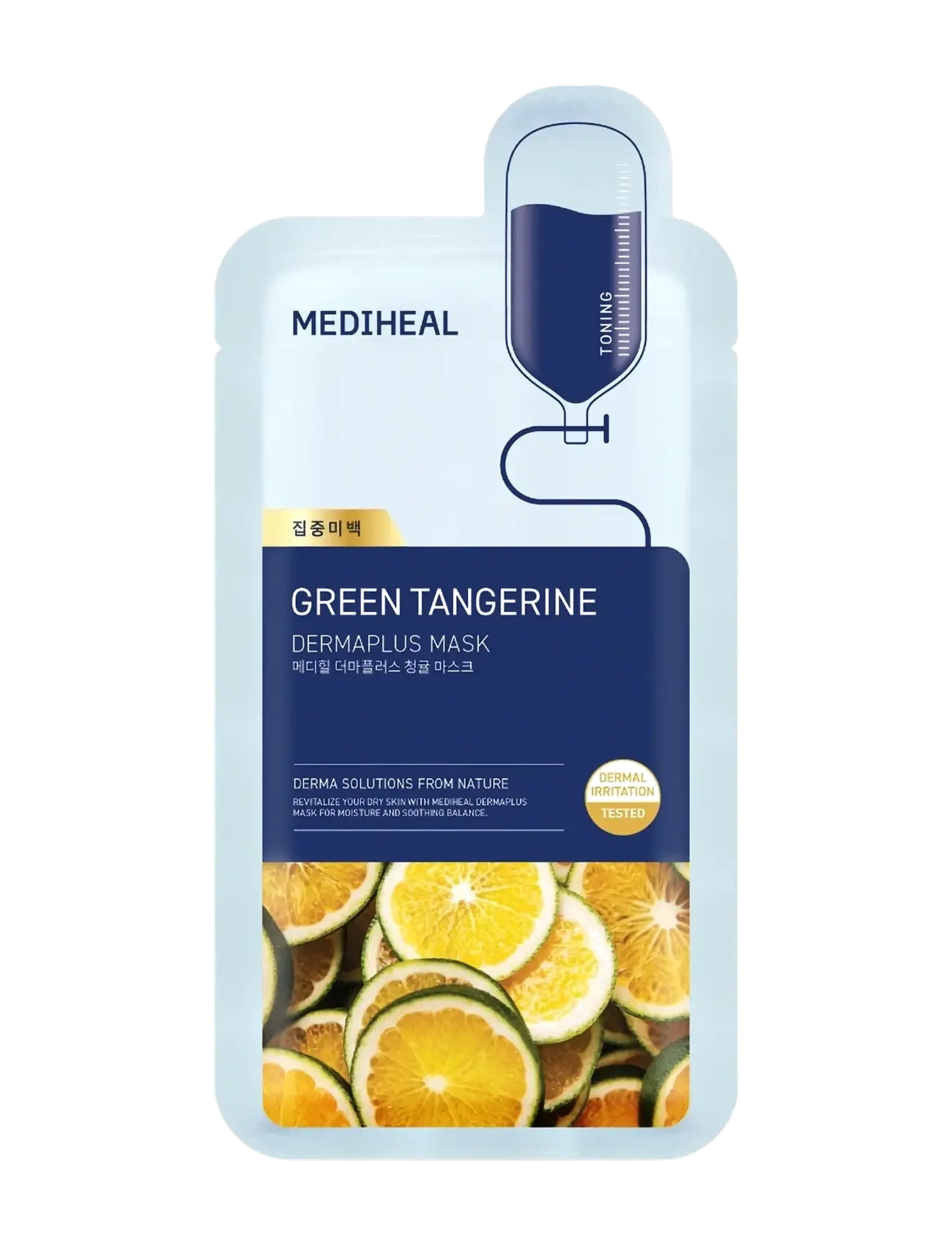 Mediheal Mediheal - Dermaplus Green Tangerine Mask (1pcs.) - Last chance - CLEAR / undefined