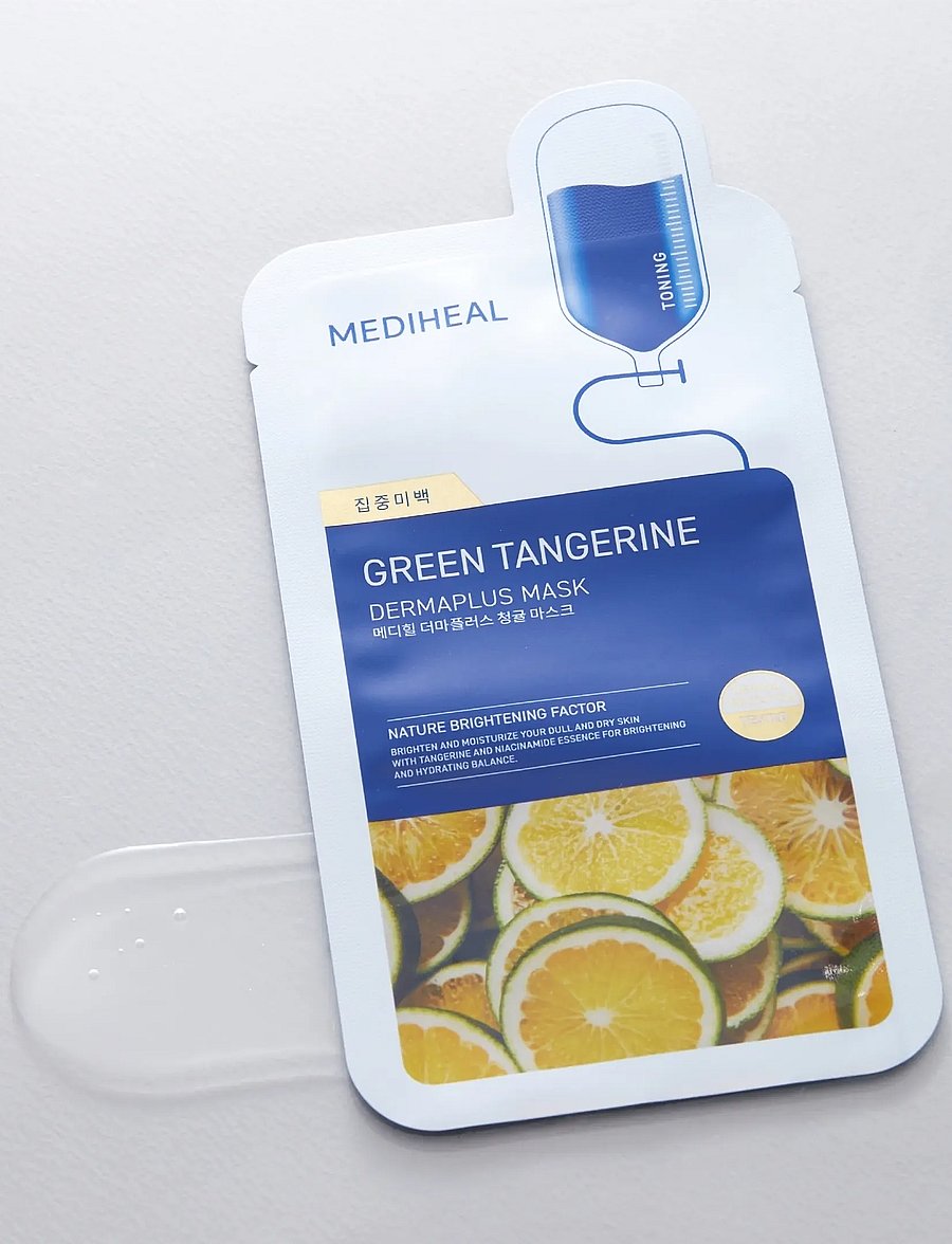 Mediheal - Mediheal - Dermaplus Green Tangerine Mask (1pcs.) - clear - 0