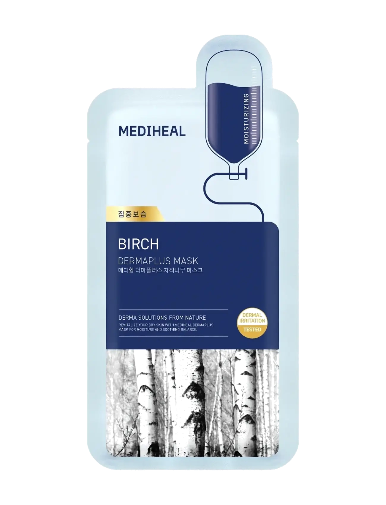 Mediheal - Dermaplus Birch Mask (1Pcs.), Sheetmaske, Nude, Str: 1 PCS