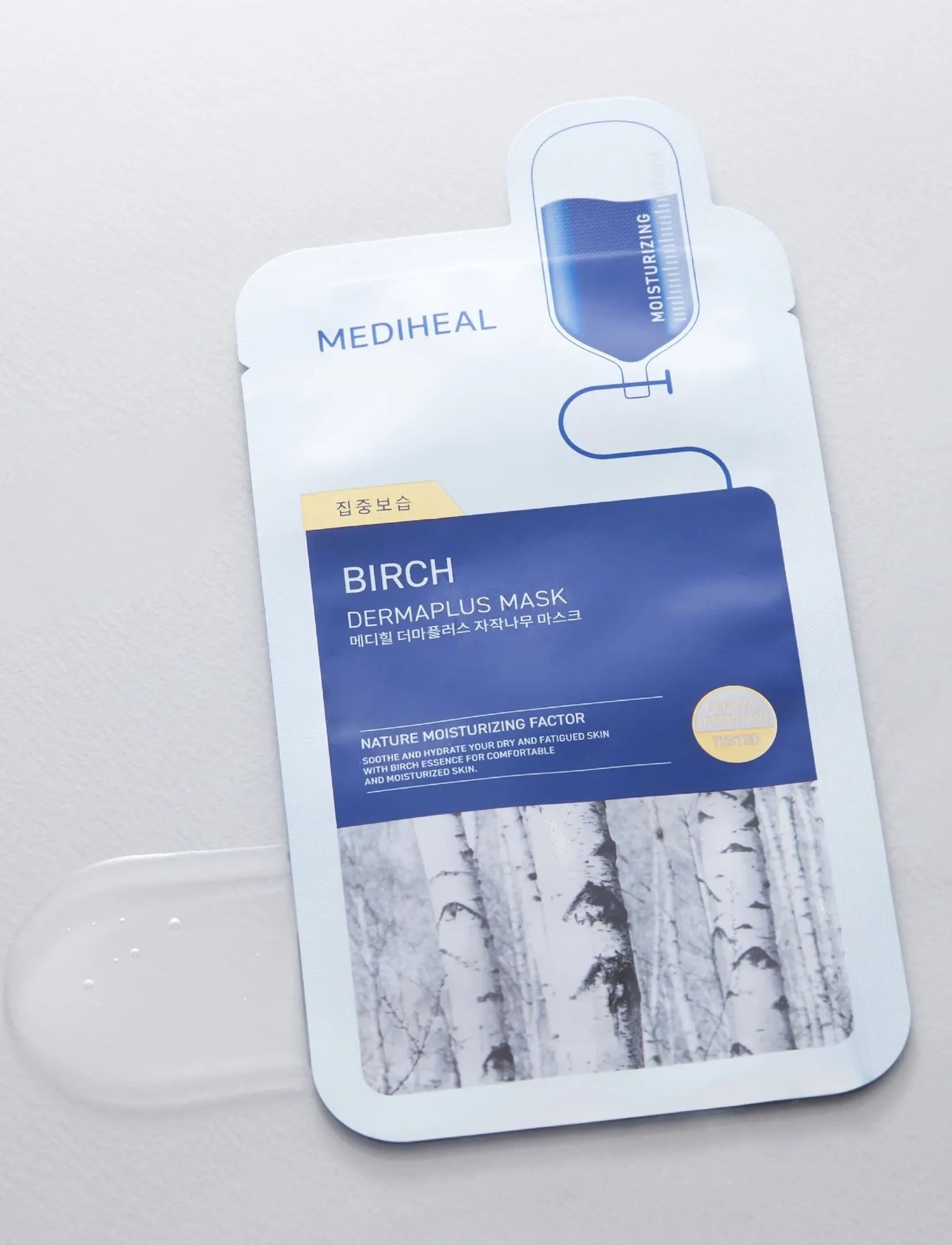 Mediheal Mediheal - Dermaplus Birch Mask (1Pcs.), 1 PCS, Nude, Masker > Sheetmask, Dame