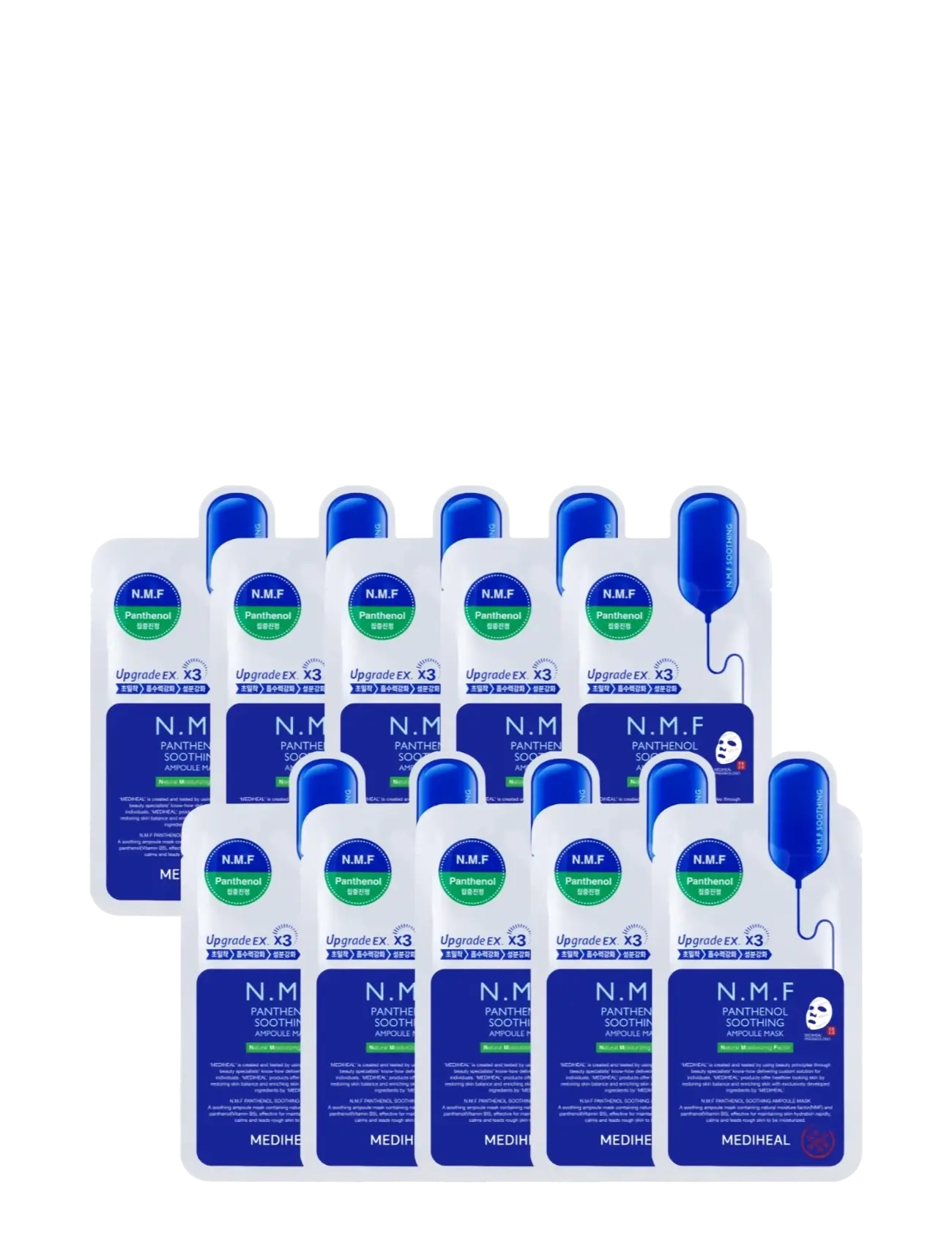 Mediheal - Mediheal - NMF Pantenol Soothing Ampoule Mask (10pcs.) - clear - 1