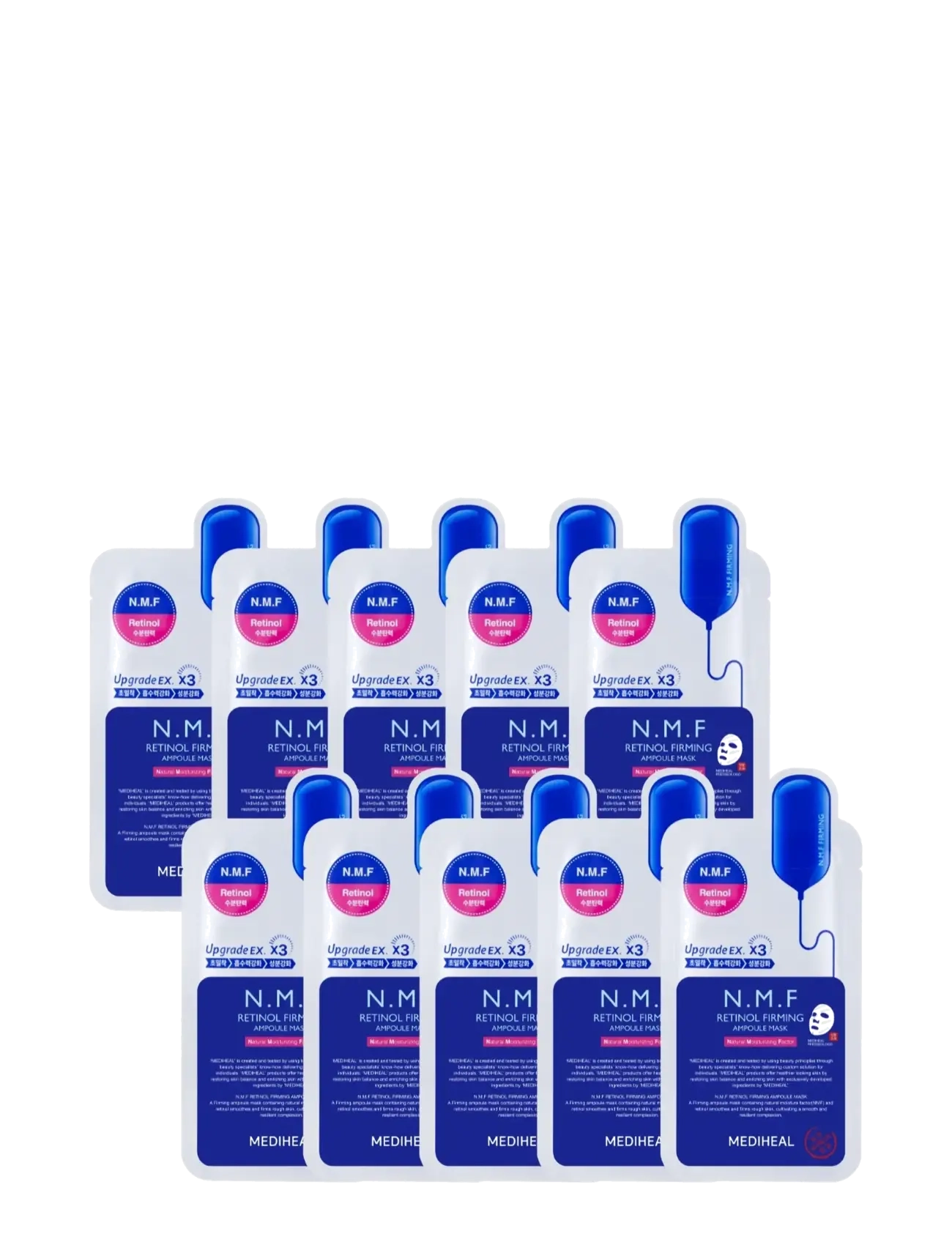 Mediheal Mediheal - NMF Retinol Firming Ampoule Mask (10pcs.) - Hudvård - CLEAR / undefined