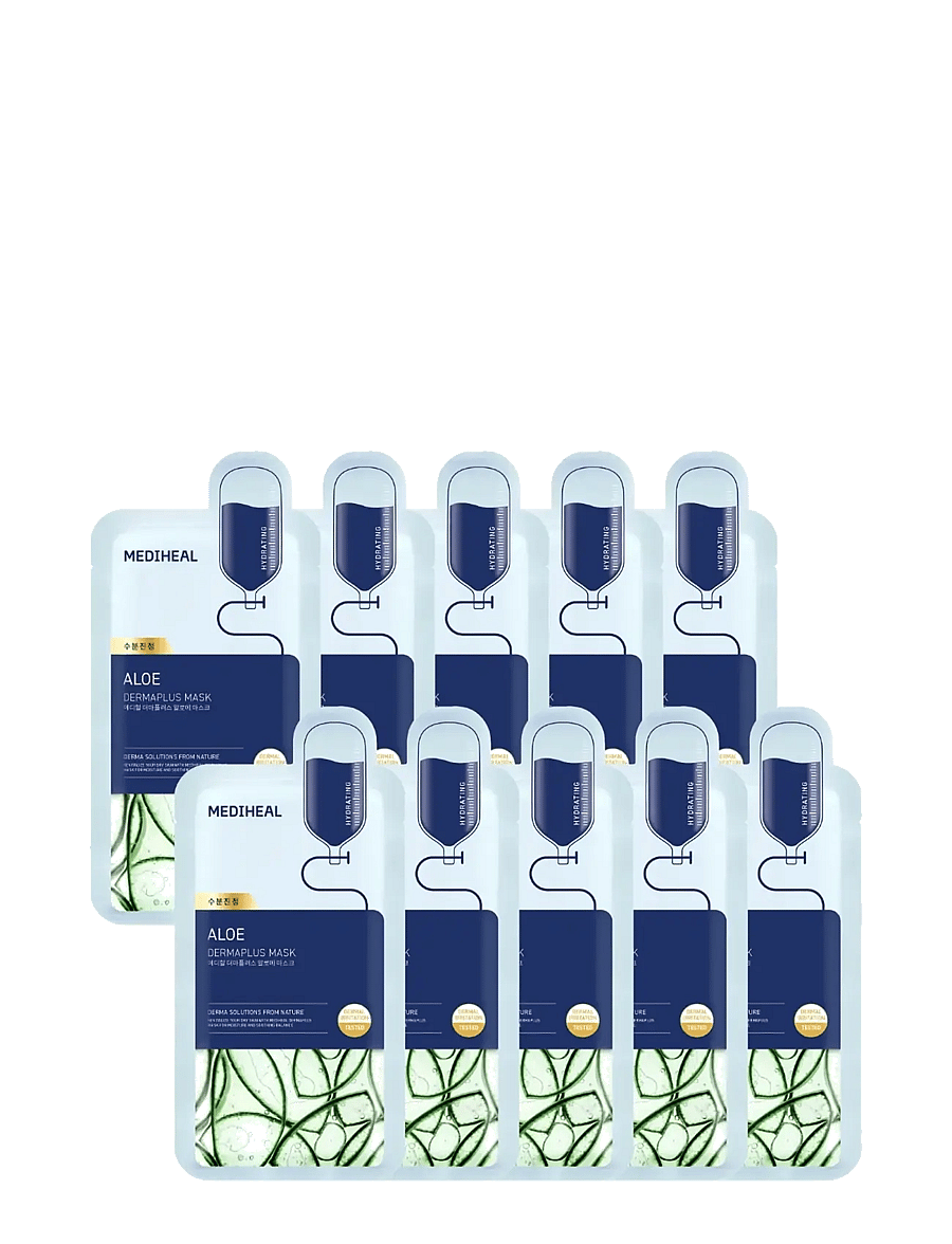 Mediheal - Mediheal - Dermaplus Aloe Mask (10pcs.) - clear - 1