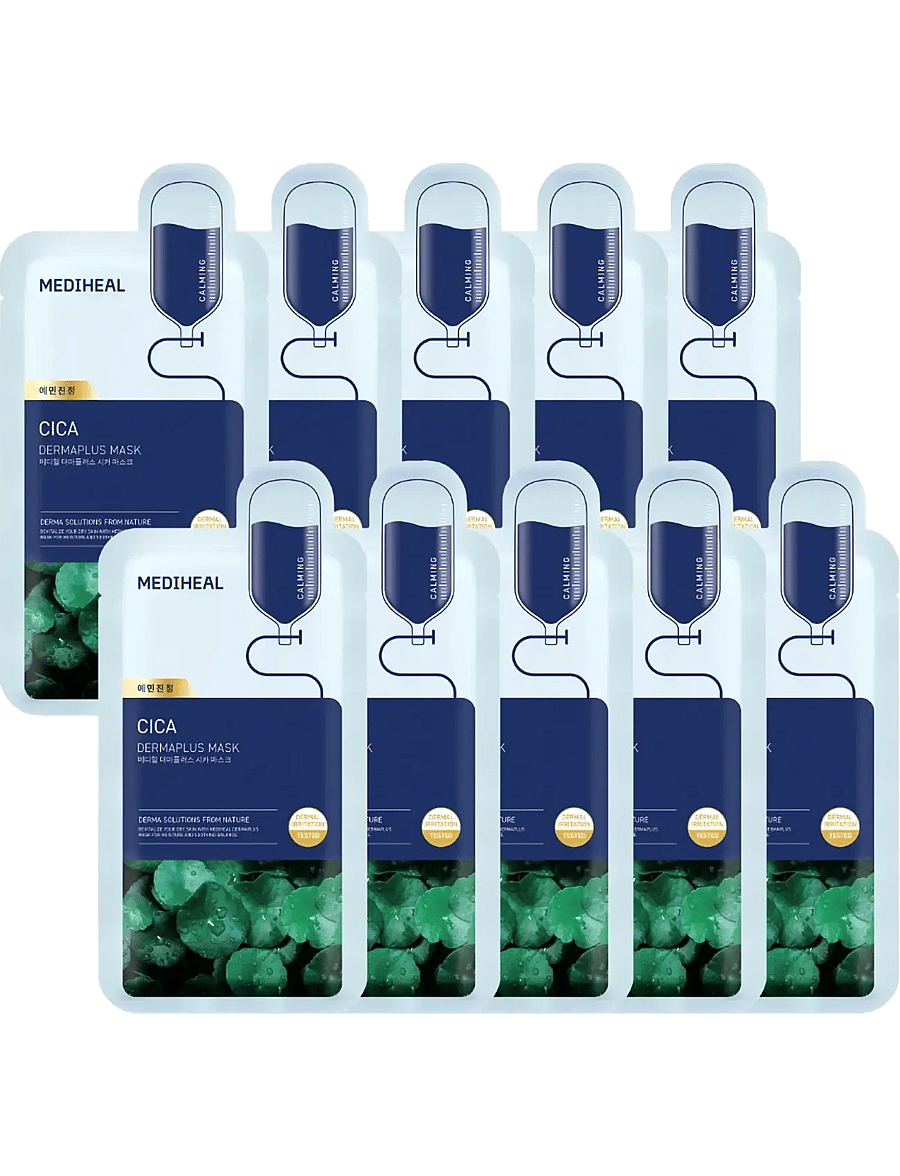 Mediheal - Mediheal - Dermaplus Cica Mask (10pcs.) - clear - 1