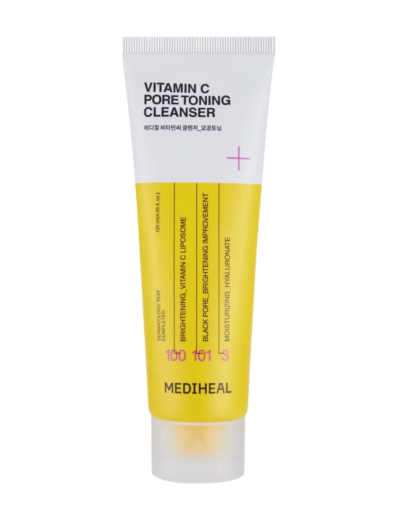 Mediheal - Vitamin C Cleanser Pore Toning (120Ml.), Ansigtsvask & Rensemiddel, Nude, Str: 120 ML