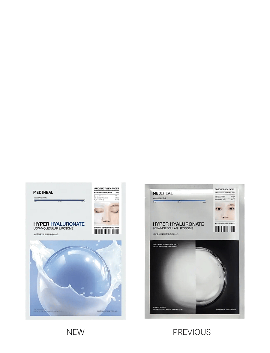 Mediheal - Mediheal - Hyper Hyaluronate Mask (1pcs.) - clear - 2