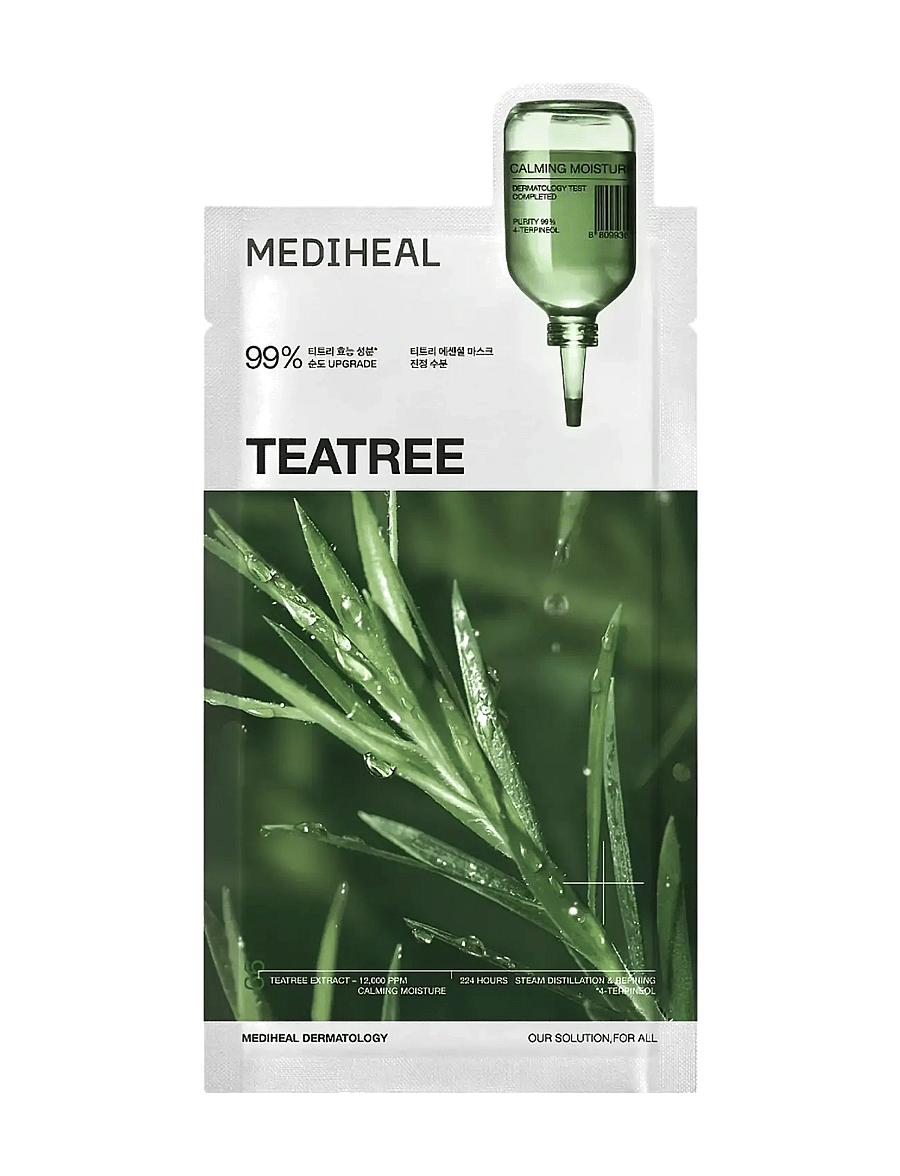 Mediheal - Mediheal - Teatree Essential Mask Calming Moisture (1pcs.) - clear - 1
