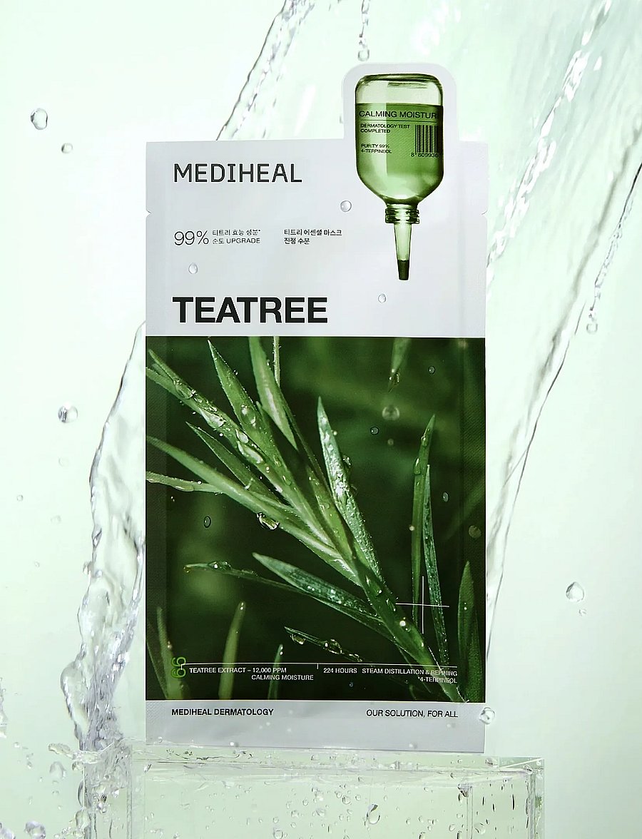 Mediheal - Mediheal - Teatree Essential Mask Calming Moisture (10pcs.) - clear - 0