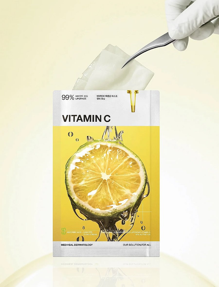 Mediheal - Mediheal - Vitamin C Essential Mask Clear Toning (1pcs.) - clear - 0