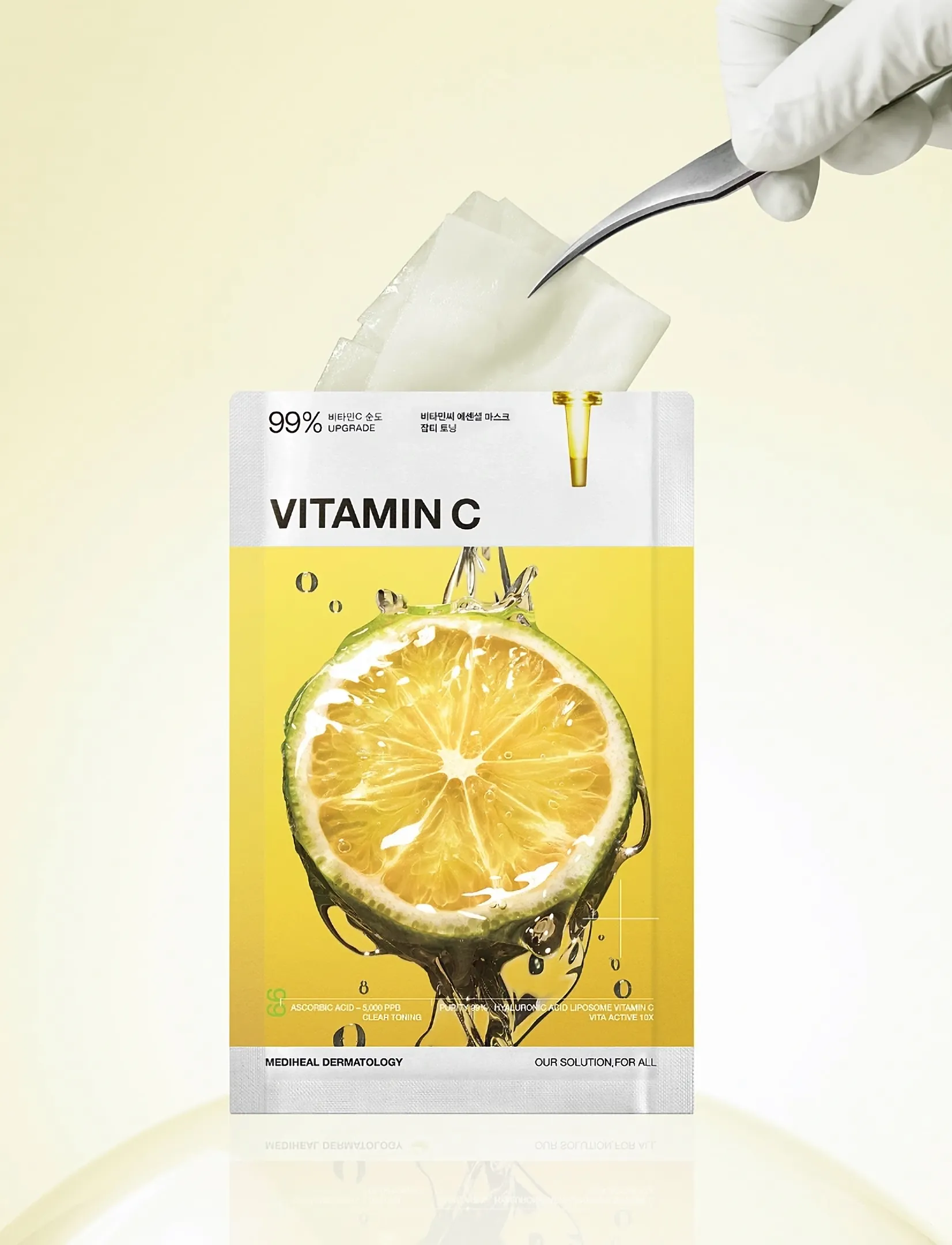 Mediheal - Mediheal - Vitamin C Essential Mask Clear Toning (10pcs.) - clear - 0