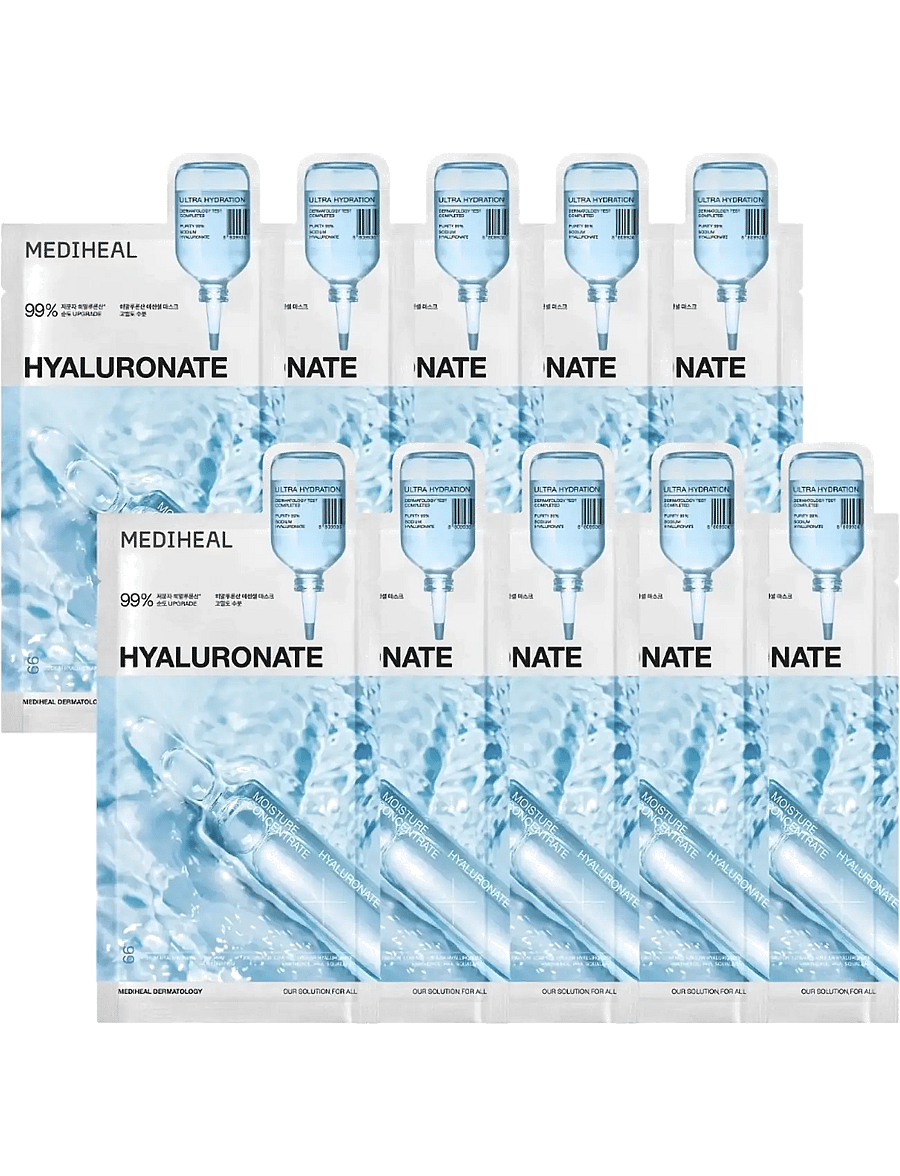 Mediheal - Mediheal - Hyaluronate Essential Mask Ultra Hydration (10pcs.) - clear - 1