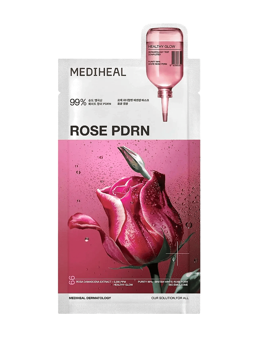 Mediheal - Mediheal - Rose PDRN Essential Mask Healthy Glow (1pcs.) - clear - 1