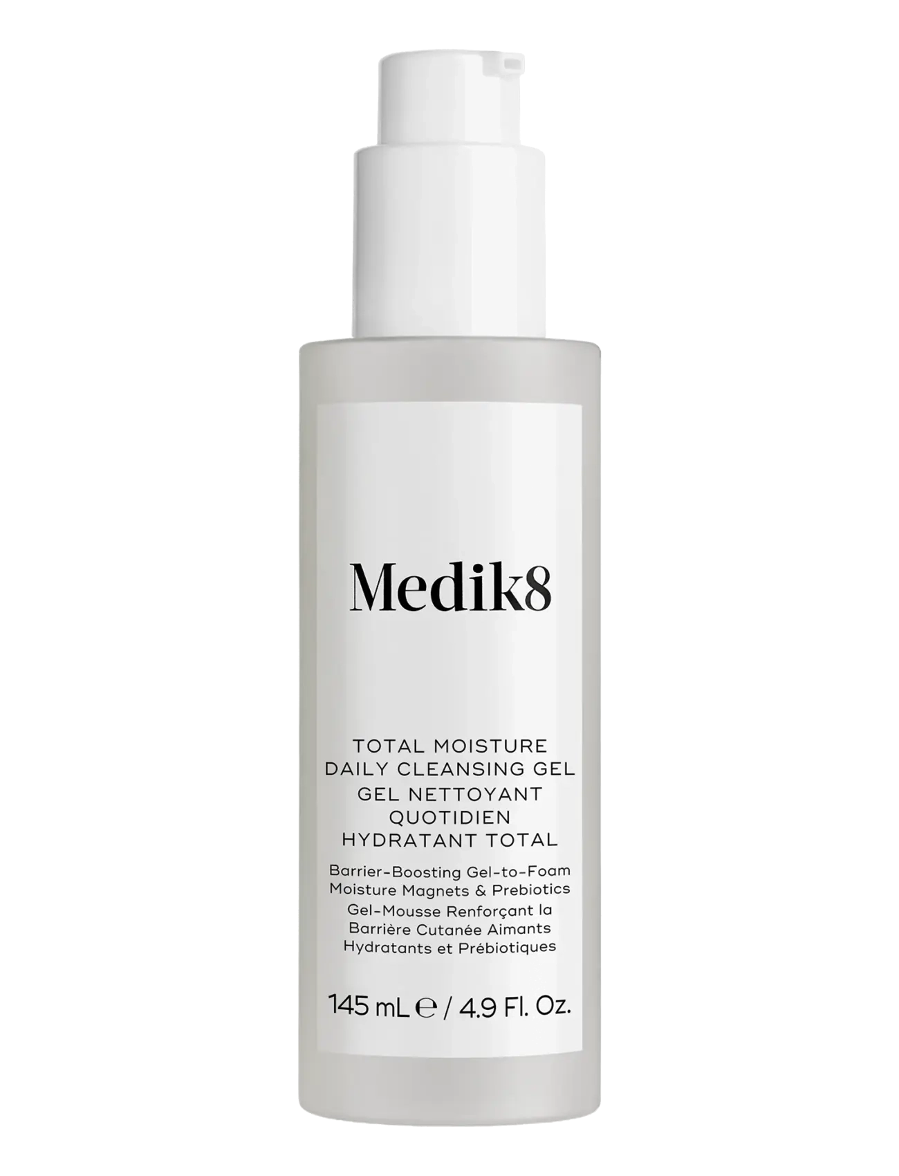 Medik8 Total Moisture Daily Cleansing Gel, Ansigtsvask & Rensemiddel, Nude, Str: 145 ML