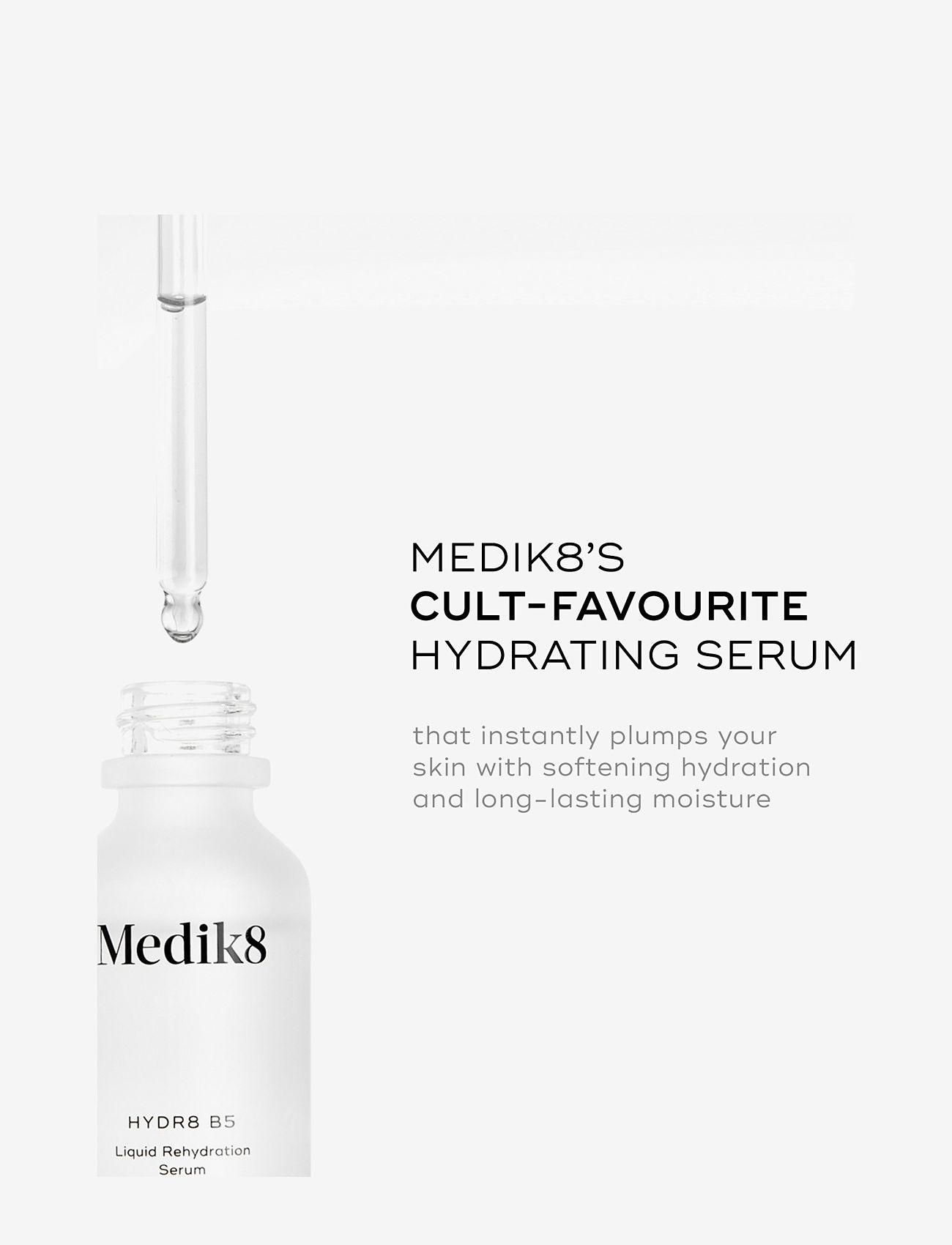 Medik8 - Hydr8 B5 Serum - serum & oljor  - clear - 2