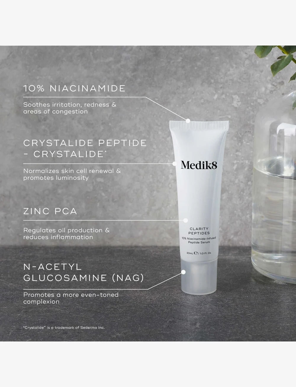 Medik8 - Clarity Peptides - seerumid ja õlid - clear - 2