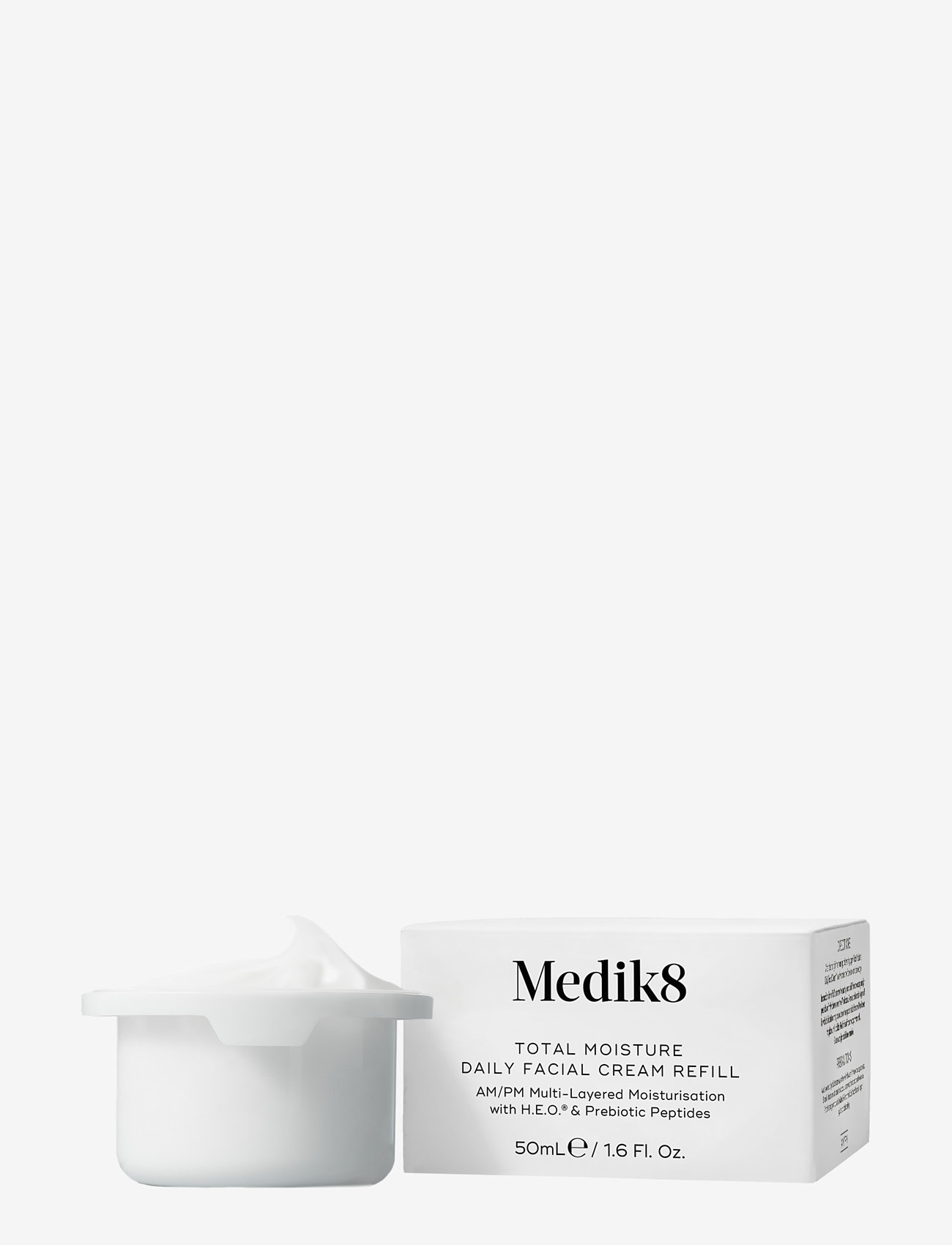 Medik8 - Total Moisture Daily Facial Cream Refill - sommerens hudpleje - clear - 0