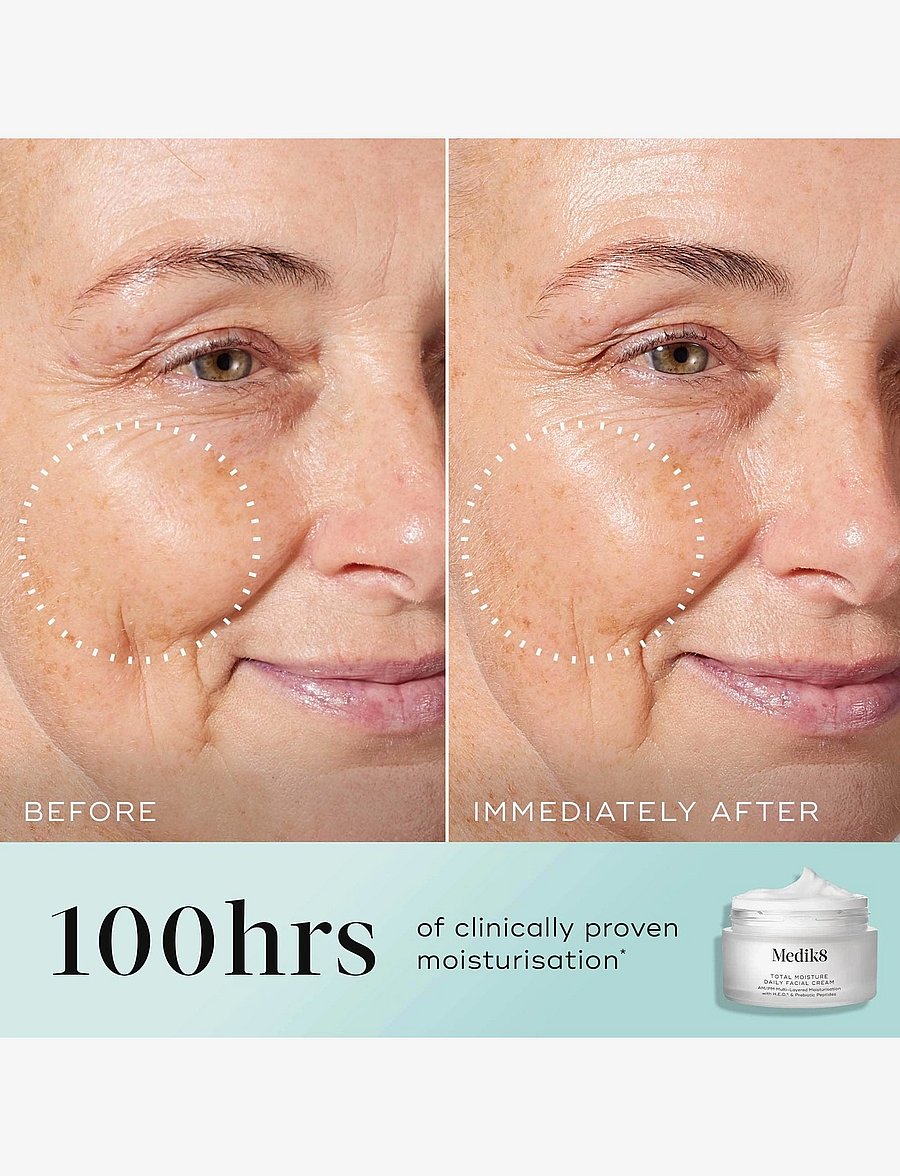 Medik8 - Total Moisture Daily Facial Cream Refill - suvine nahk - clear - 2