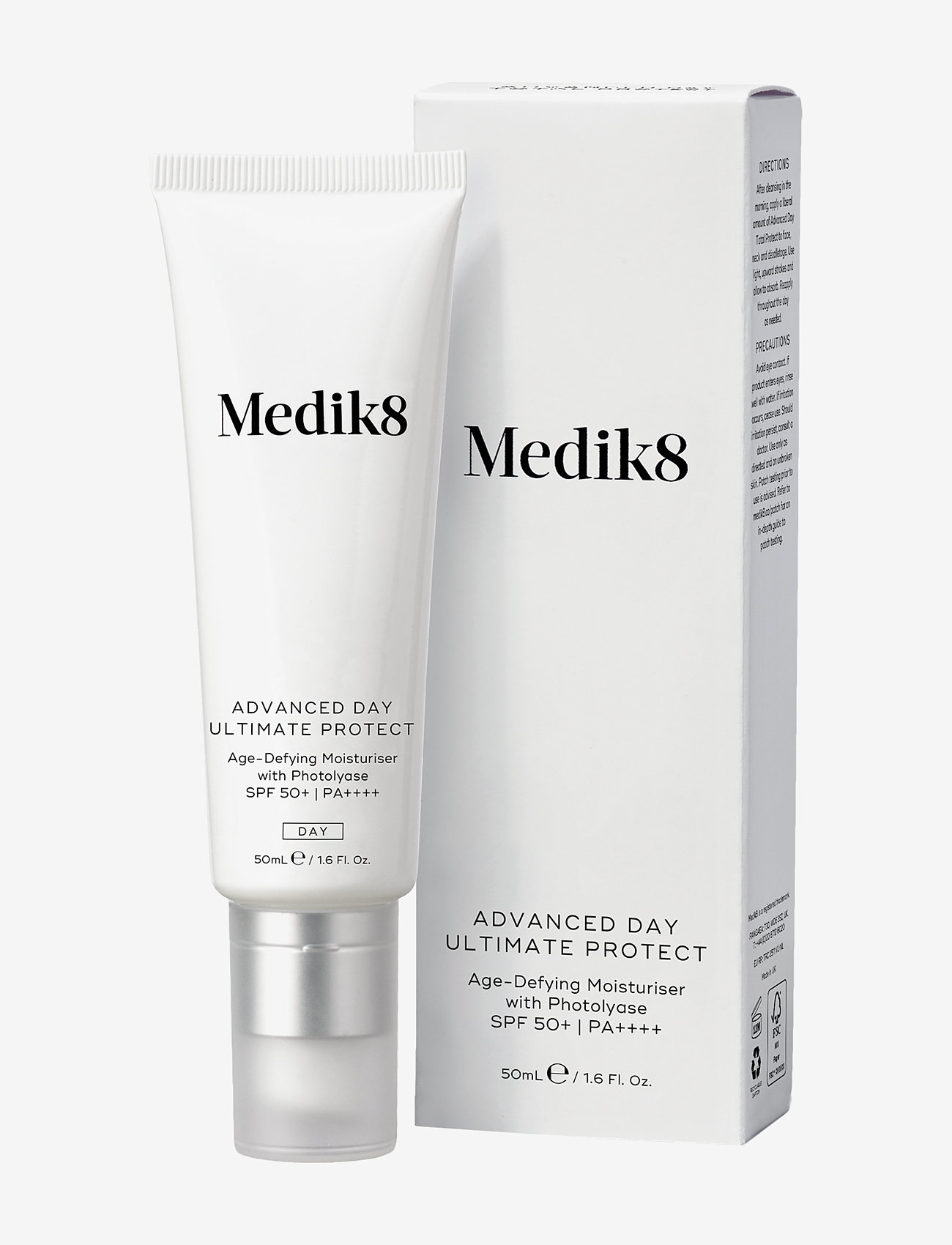 Medik8 - Advanced Day Ultimate Protect SPF50+ - suvine nahk - clear - 1