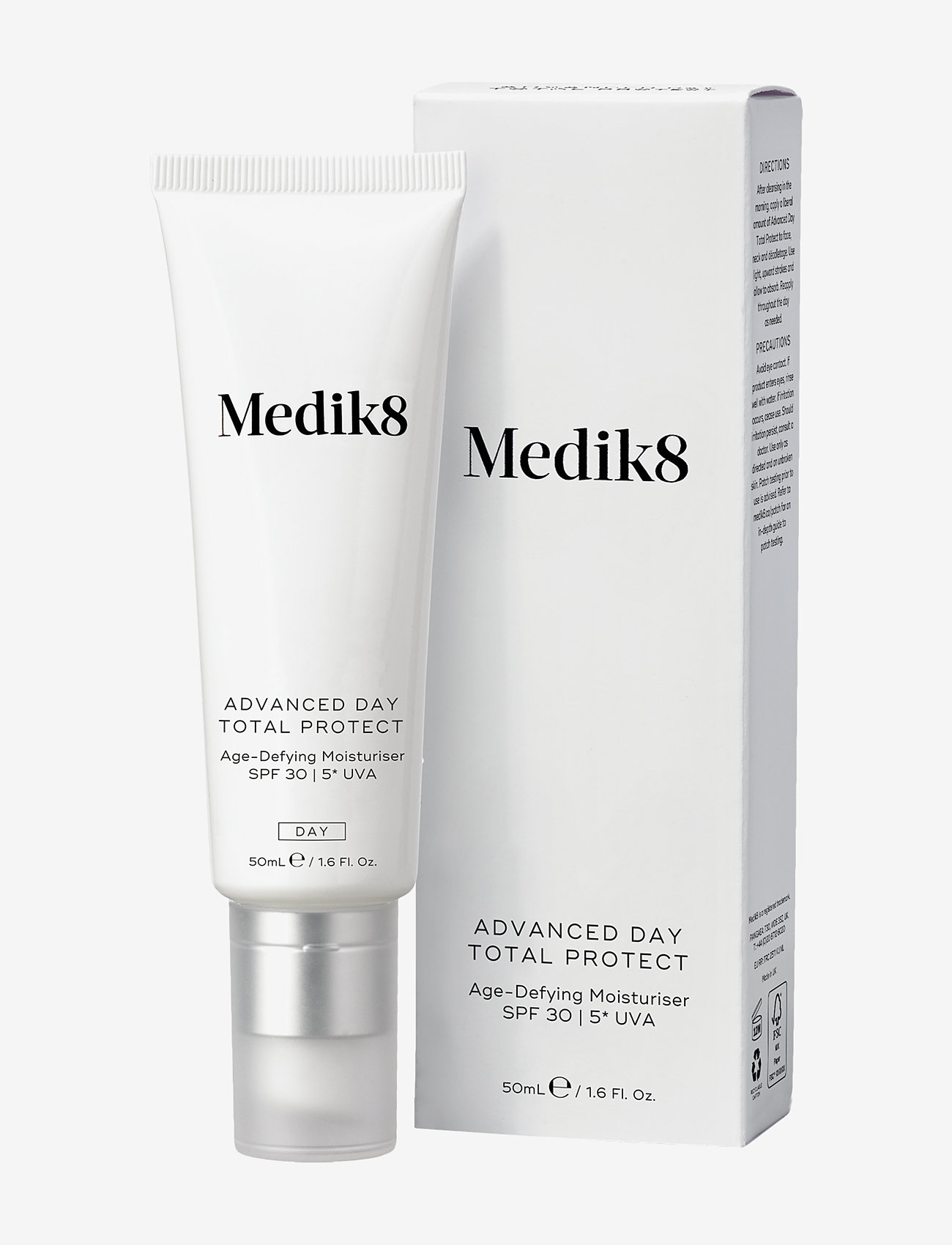 Medik8 - Advanced Day Total Protect SPF 30 - sommerens hudpleje - clear - 1