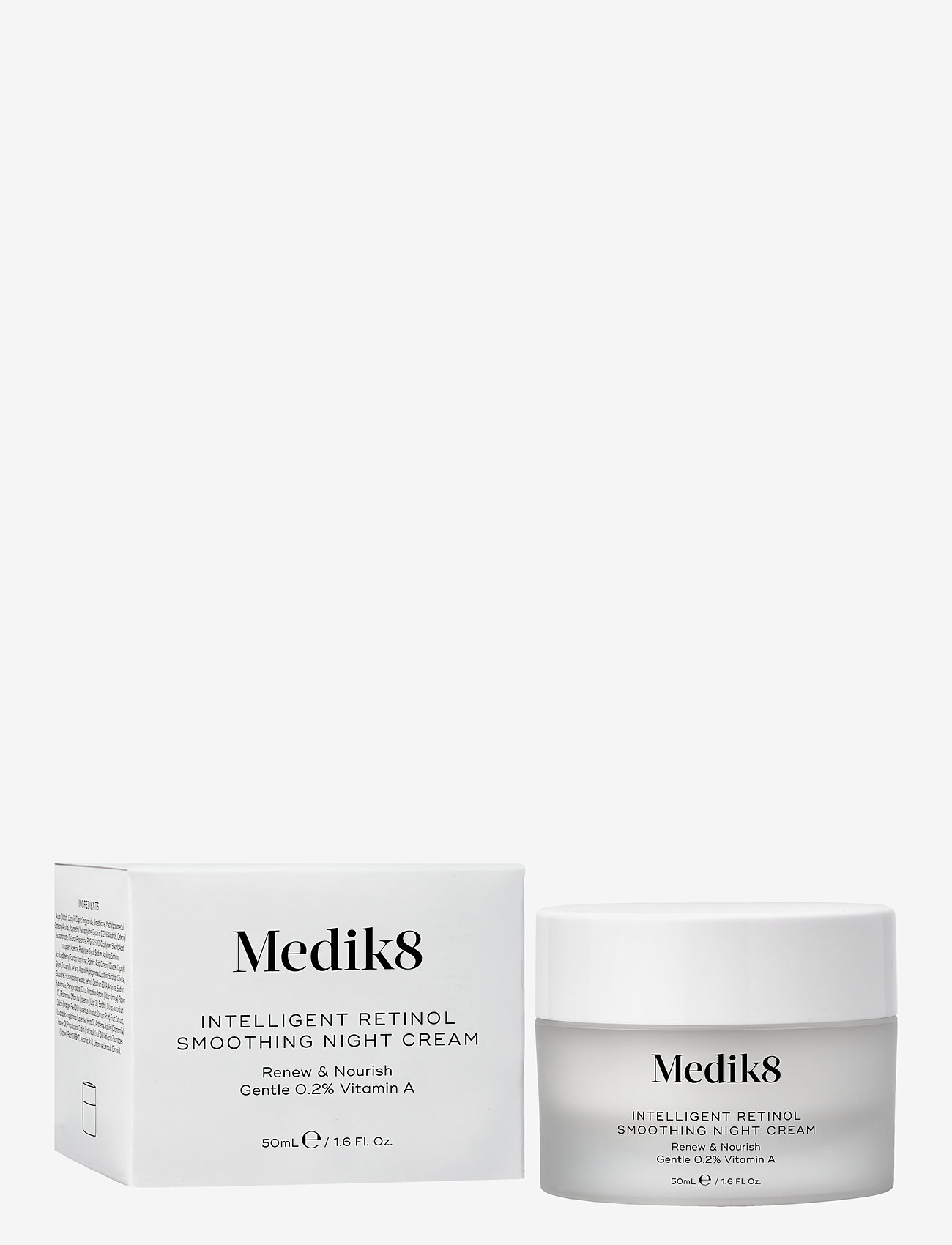 Medik8 - Intelligent Retinol Smoothing Night Cream - summer skin - clear - 1