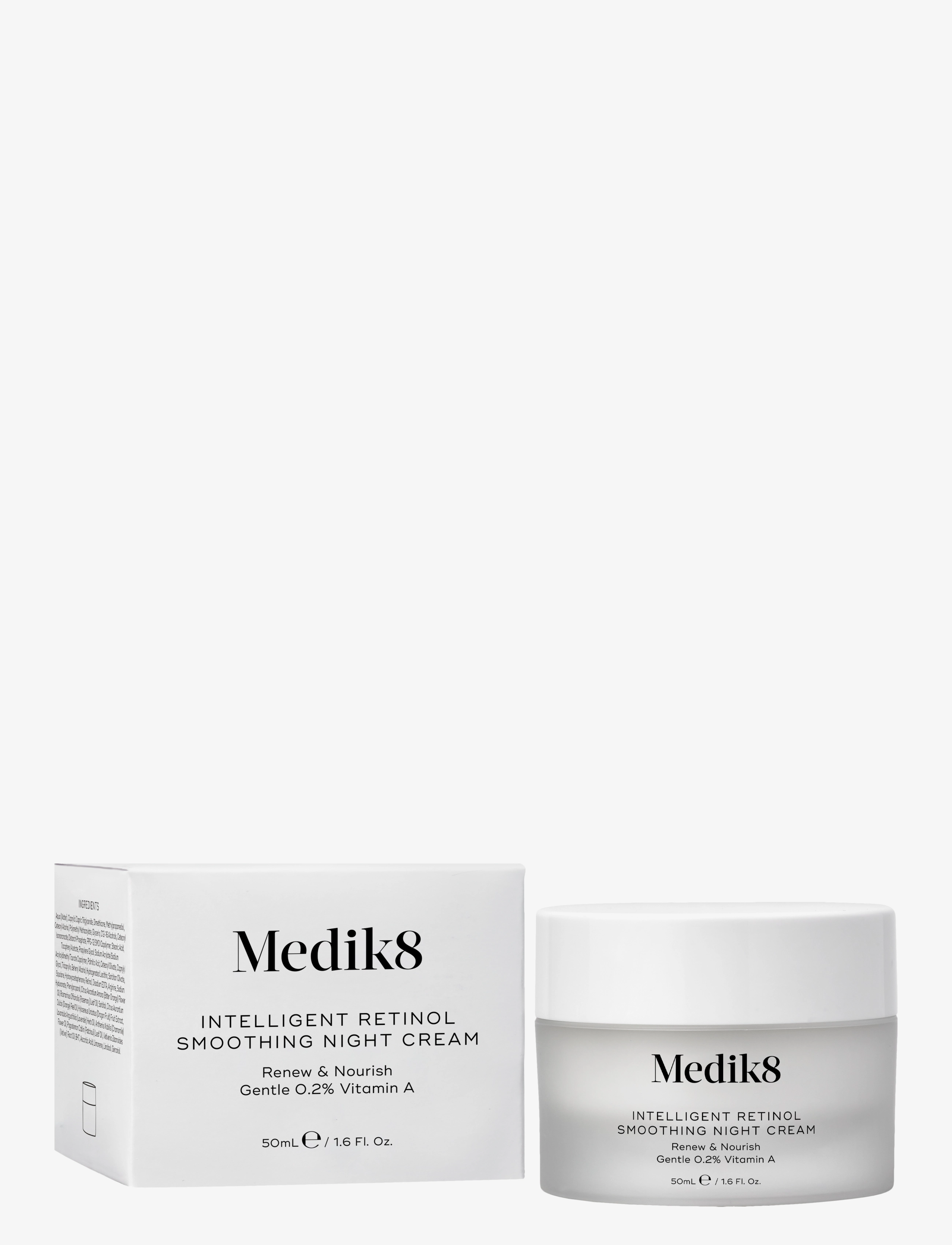 Medik8 - Intelligent Retinol Smoothing Night Cream - hudpleie for sommeren - clear - 1