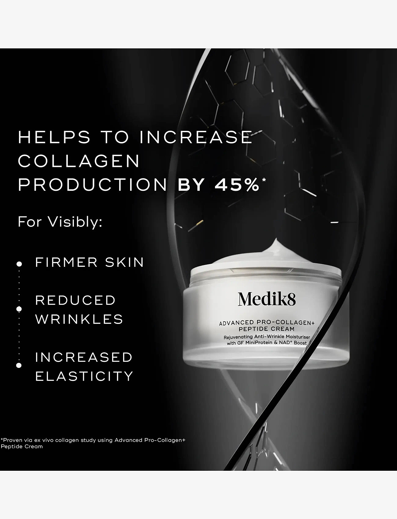 Medik8 - Advanced Pro Collagen + Peptide Cream - fugtpleje - clear - 1