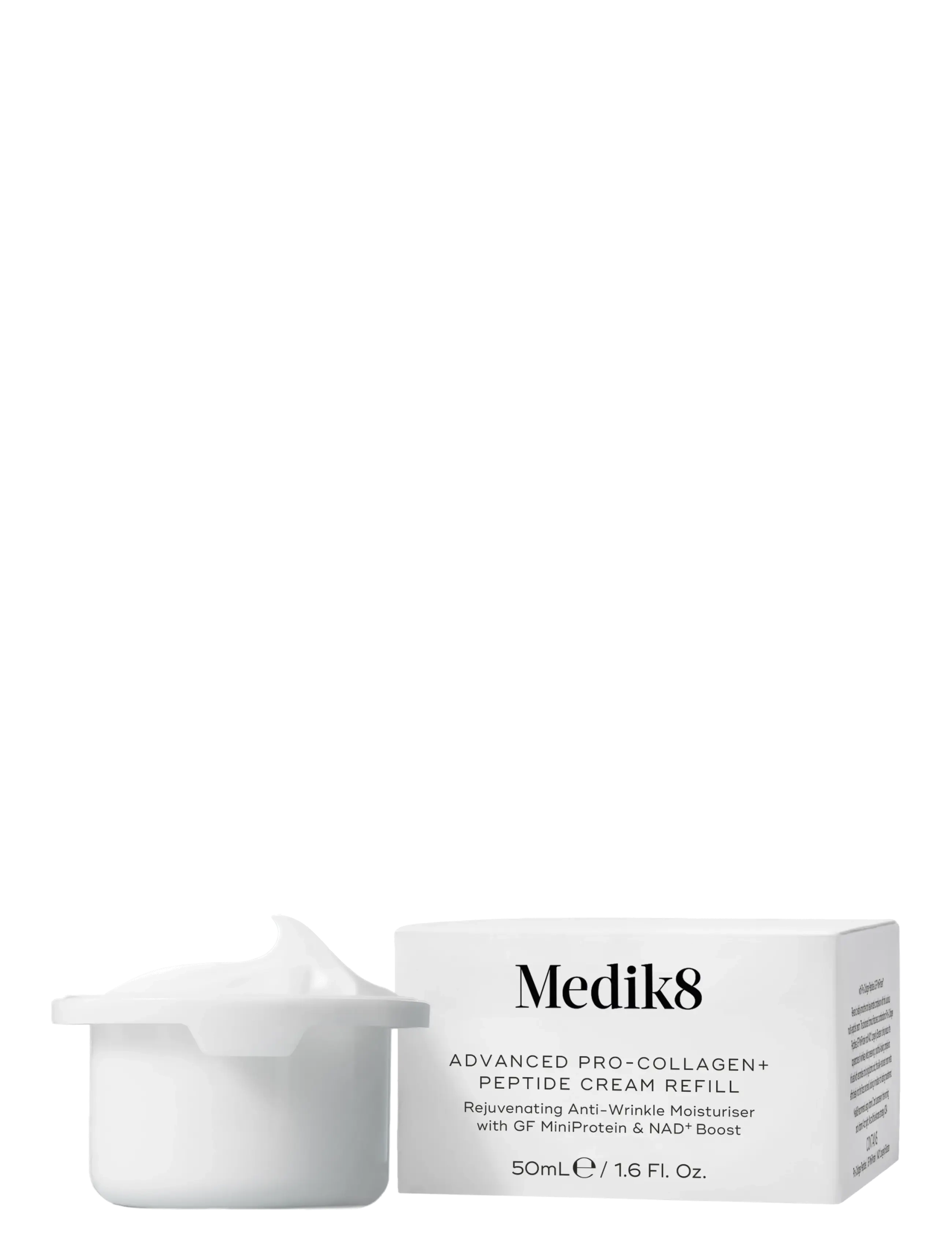 Medik8 Advanced Pro Collagen + Peptide Cream Refill, 50 ml, Nude, Fugtighedscreme > Natcreme, Dame