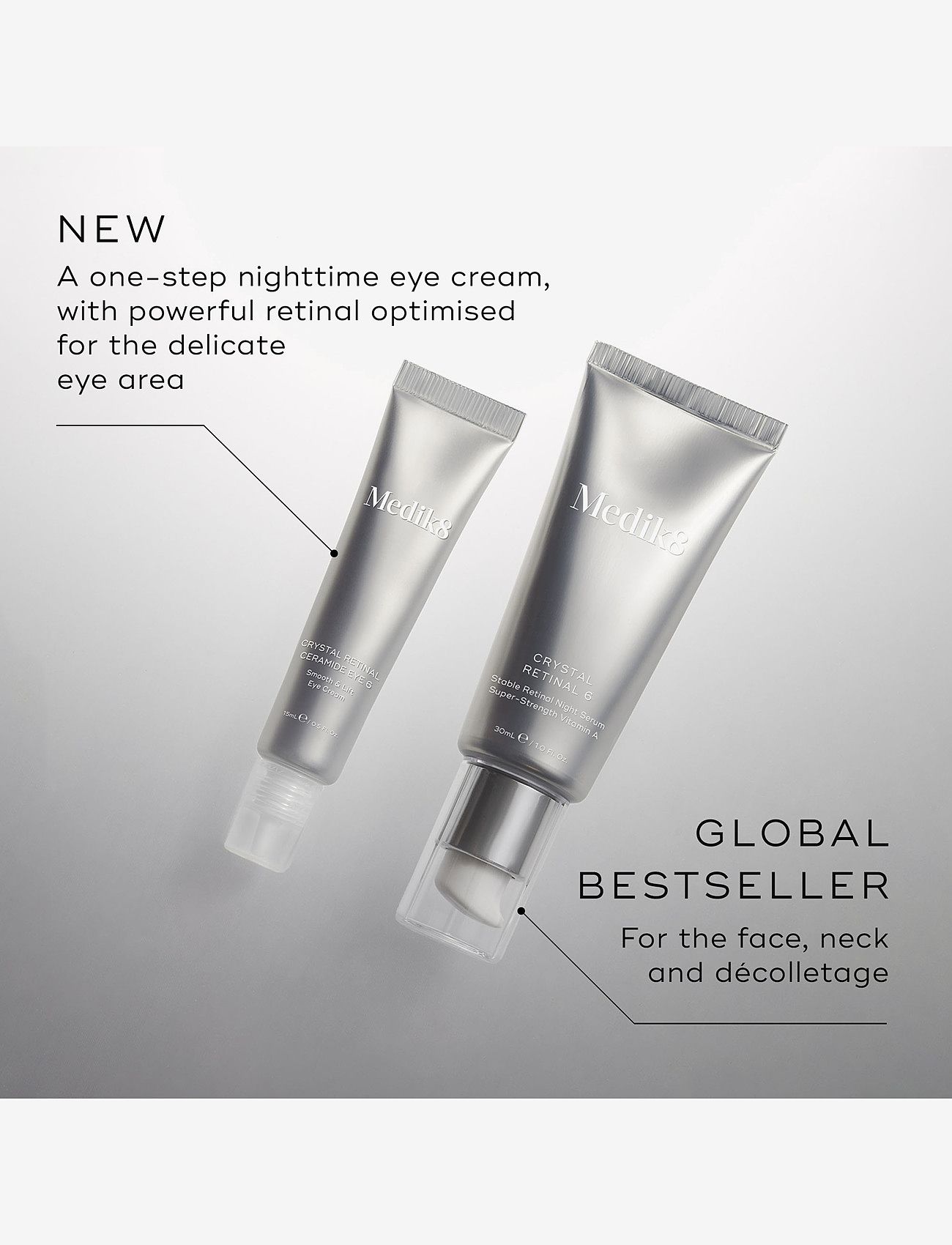 Medik8 - Crystal Retinal Ceramide Eye 3 - Ögonkräm - clear - 4