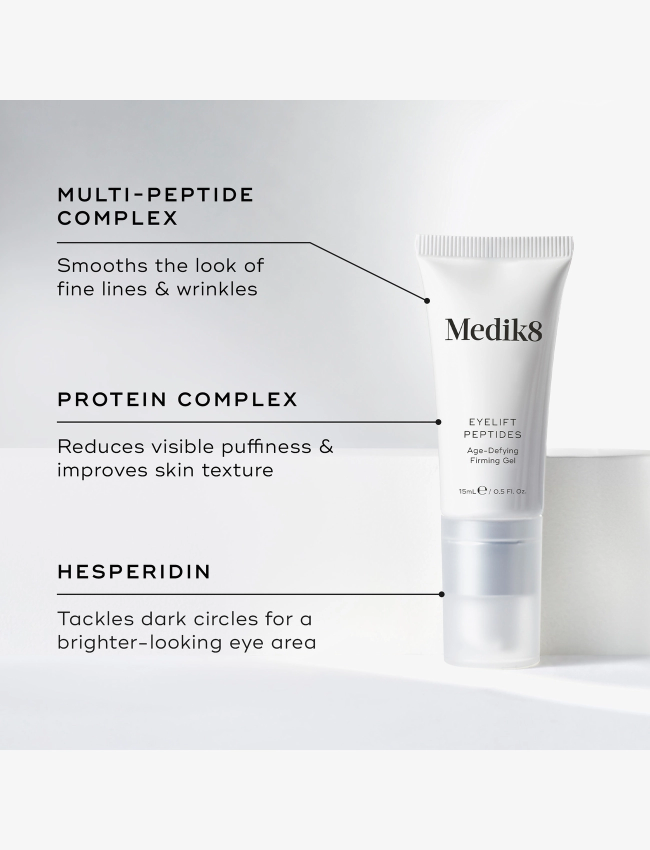 Medik8 - EyeLift Peptide - akių serumai - clear - 2