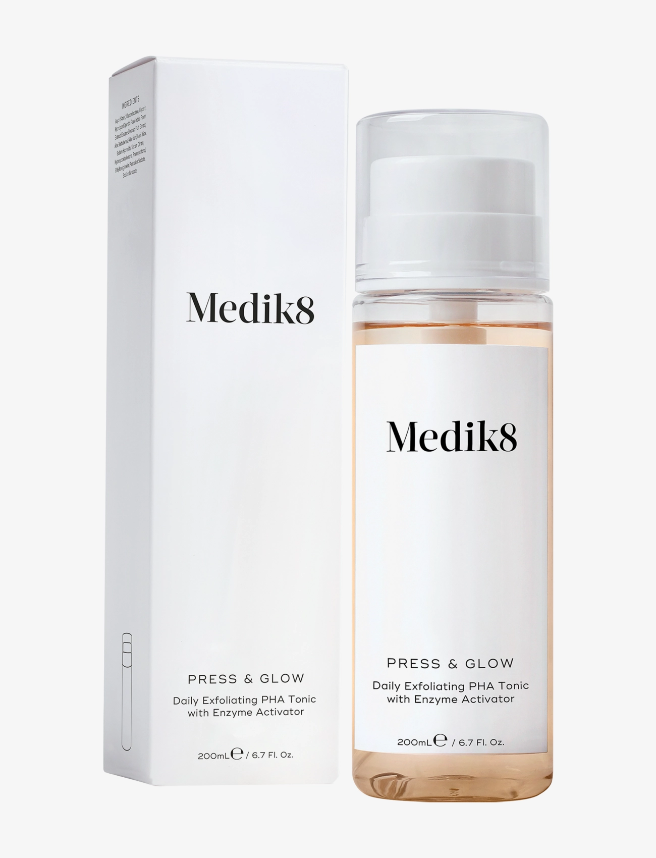 Press & Glow Tónico Exfoliante Diario Pha Con Activador Enzimático 5