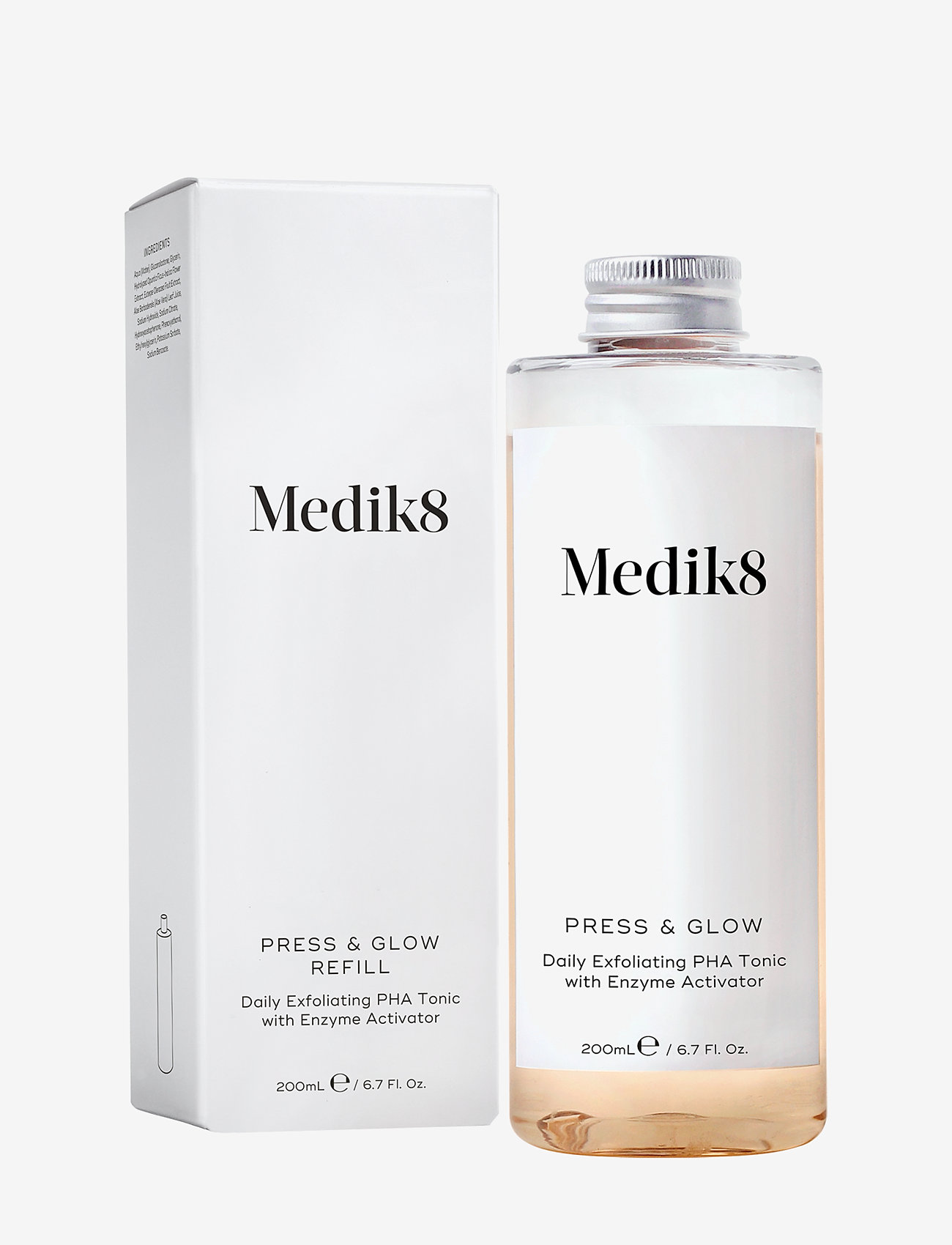 Medik8 - Press & Glow Refill - koorivad toonikud - clear - 1