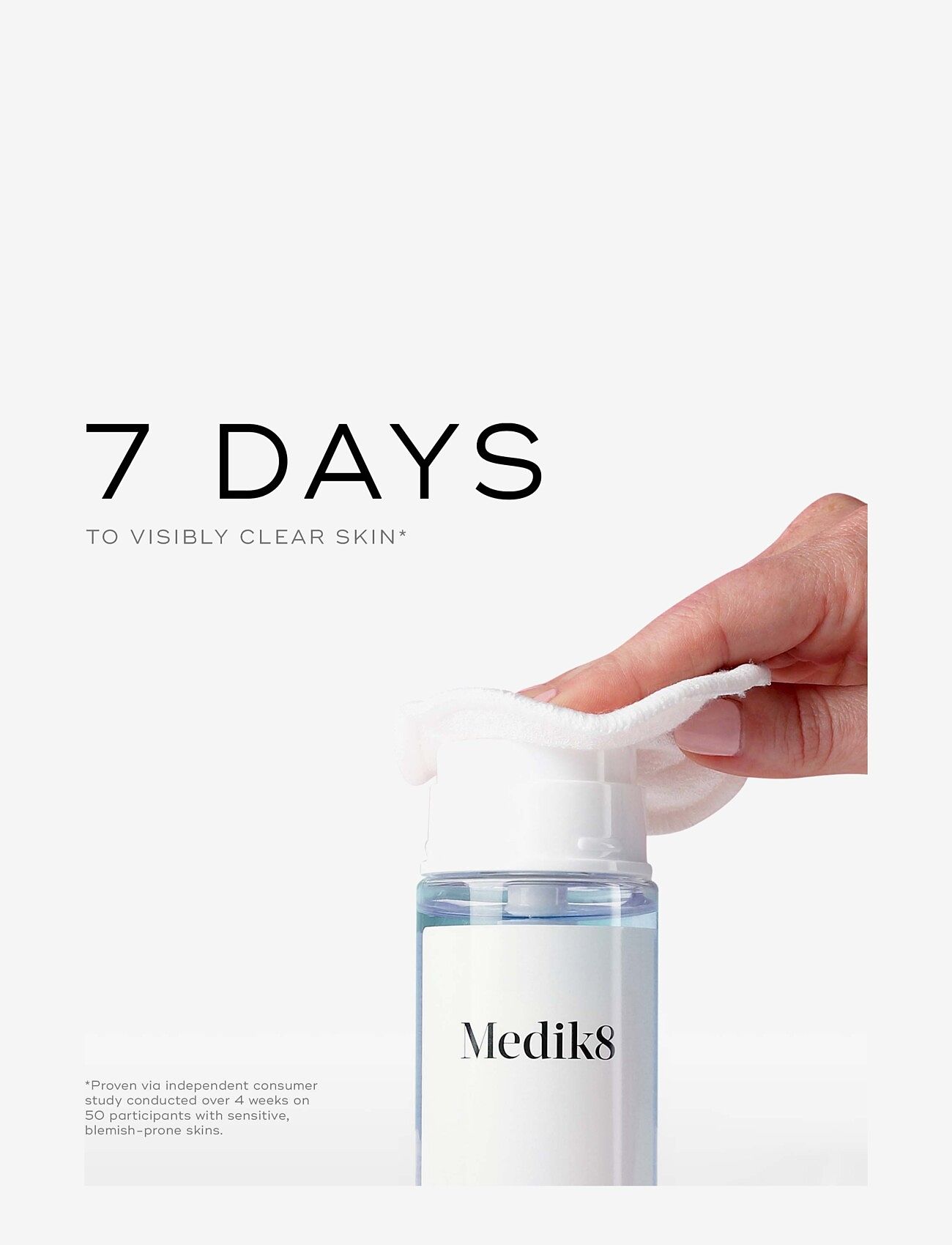 Medik8 - Press & Clear Refill 150ml - eksfolierende tonere - clear - 3