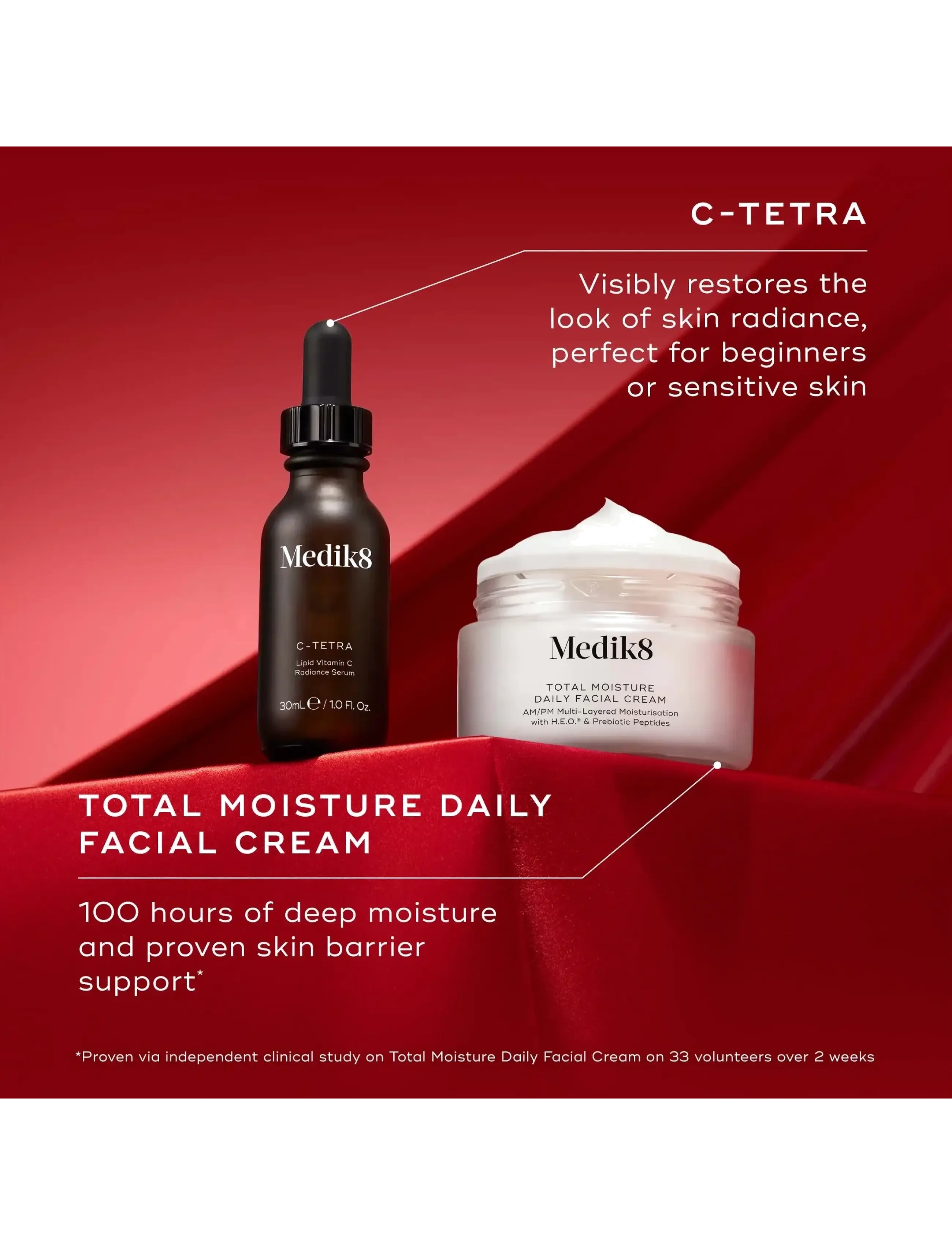 Medik8 - Radiance Wrapped​ - seerumid ja õlid - clear - 2