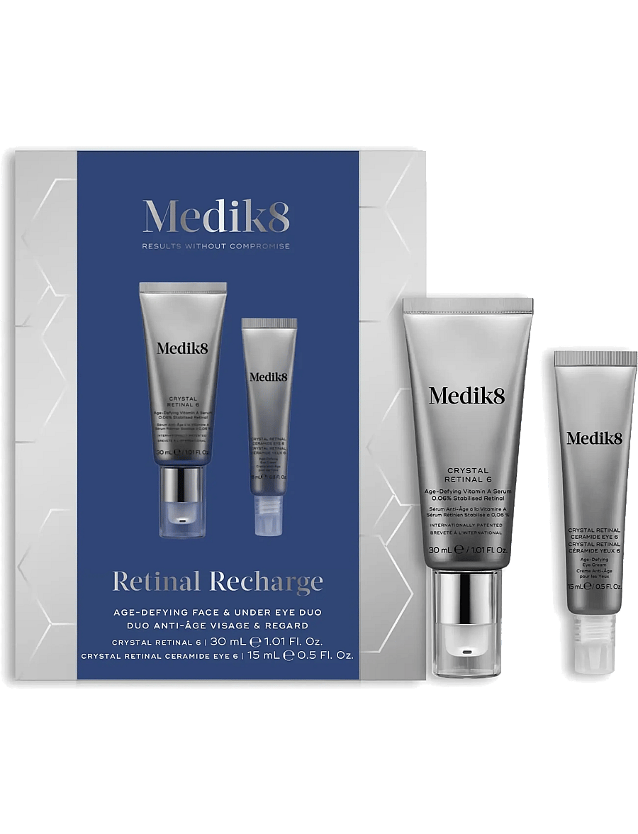 Medik8 - Retinal Recharge (Kit) Innehåll: Crystal Retinal 6 30ml Crystal Retinal Ceramide Eye 6 15m - clear - 1