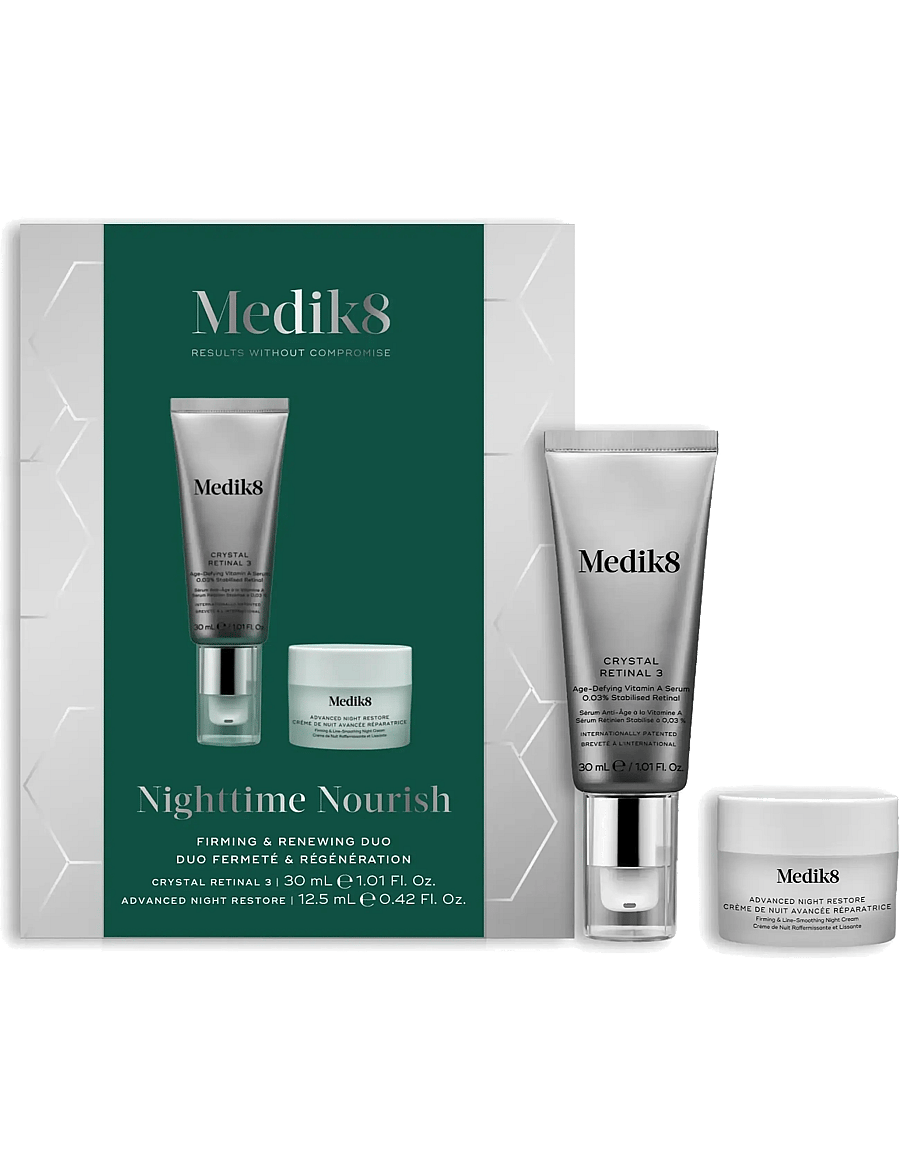Medik8 - Nighttime Nourish (Kit) Innehåll: Crystal Retinal 3 30ml Advanced Night Restore 12.5ml - clear - 1