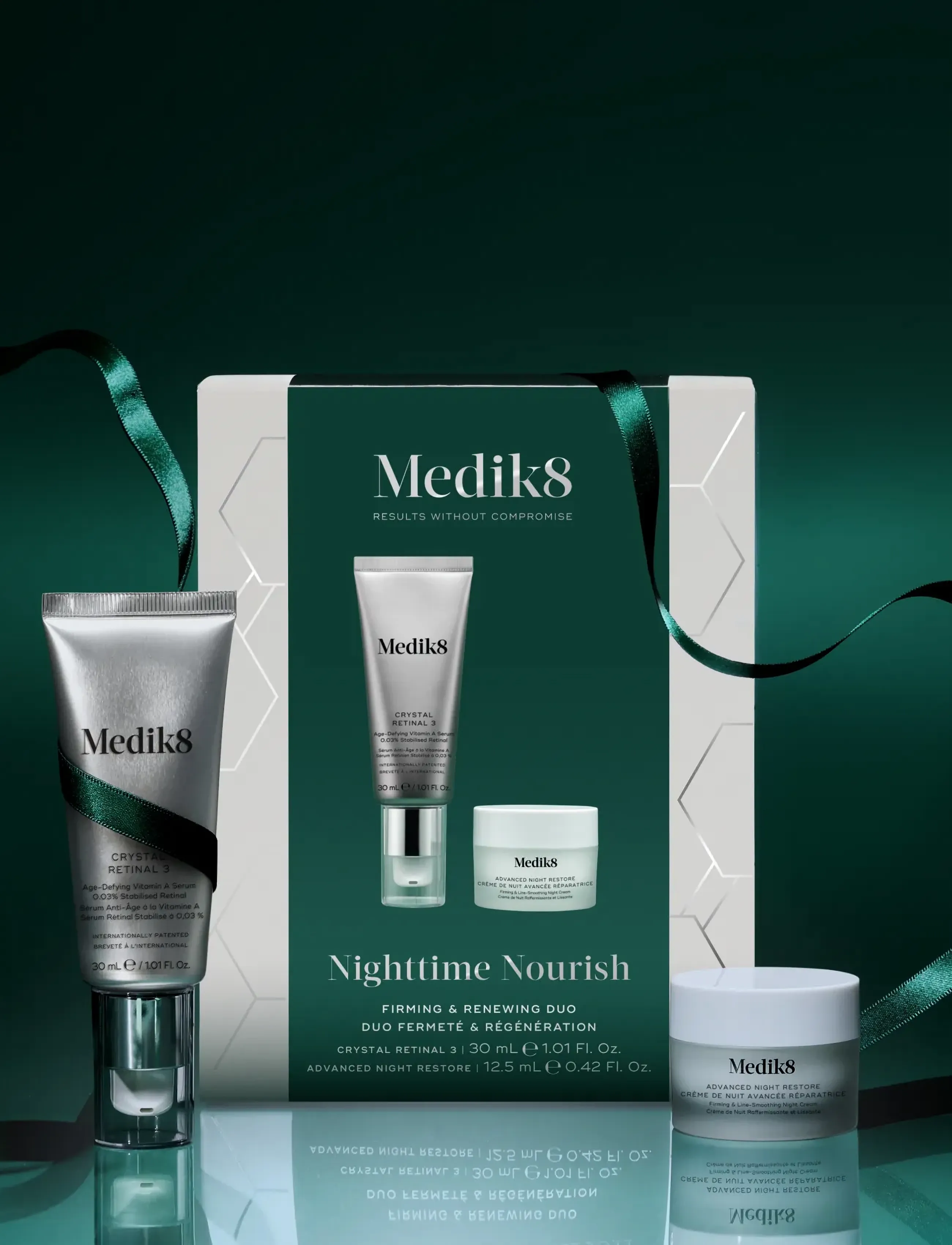 Medik8 - Nighttime Nourish (Kit)  Innehåll: Crystal Retinal 3 30ml Advanced Night Restore 12.5ml - clear - 0